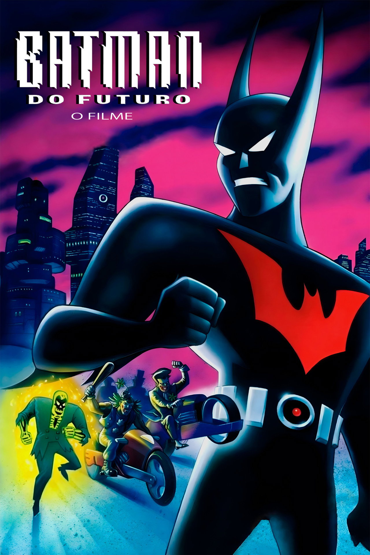 Pôster de Batman do Futuro: O Filme