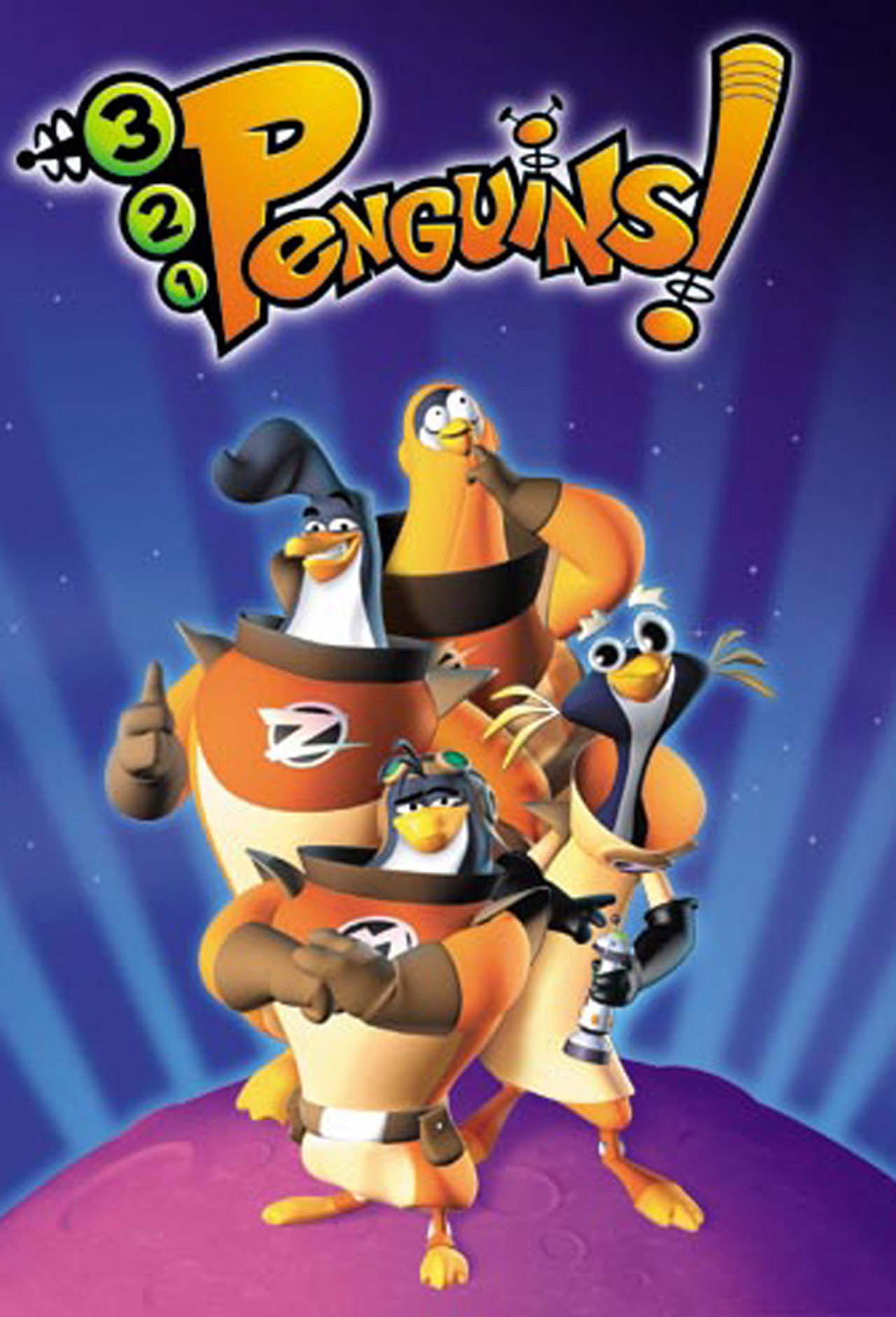 Pôster de 3-2-1 Penguins!