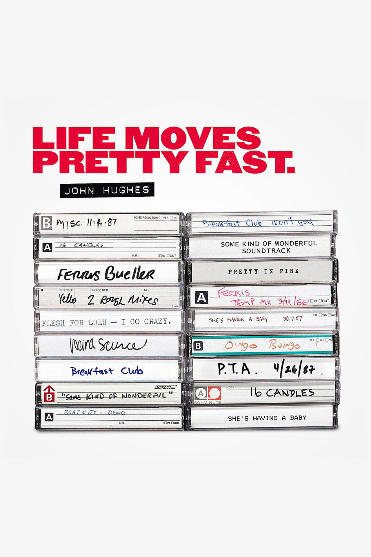 Pôster de John Hughes: Life Moves Pretty Fast