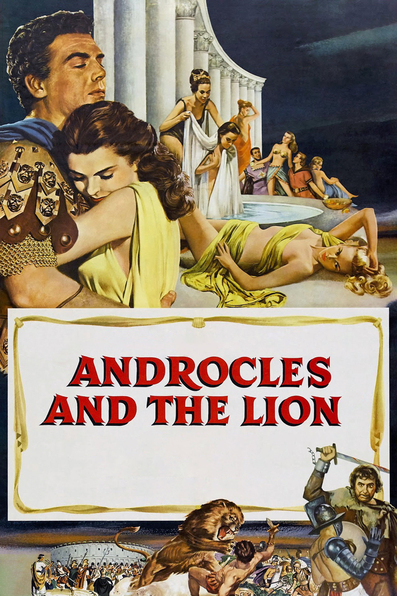 Pôster de Androcles e o Leão