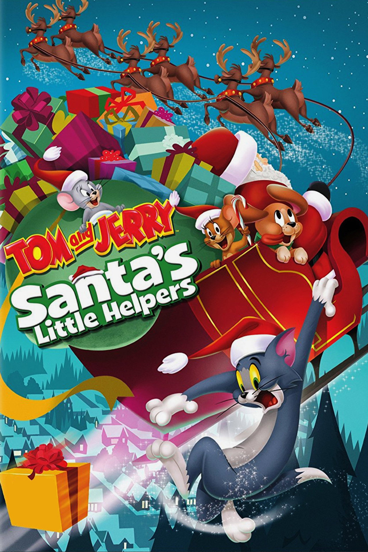 Pôster de Tom and Jerry Santa's Little Helpers