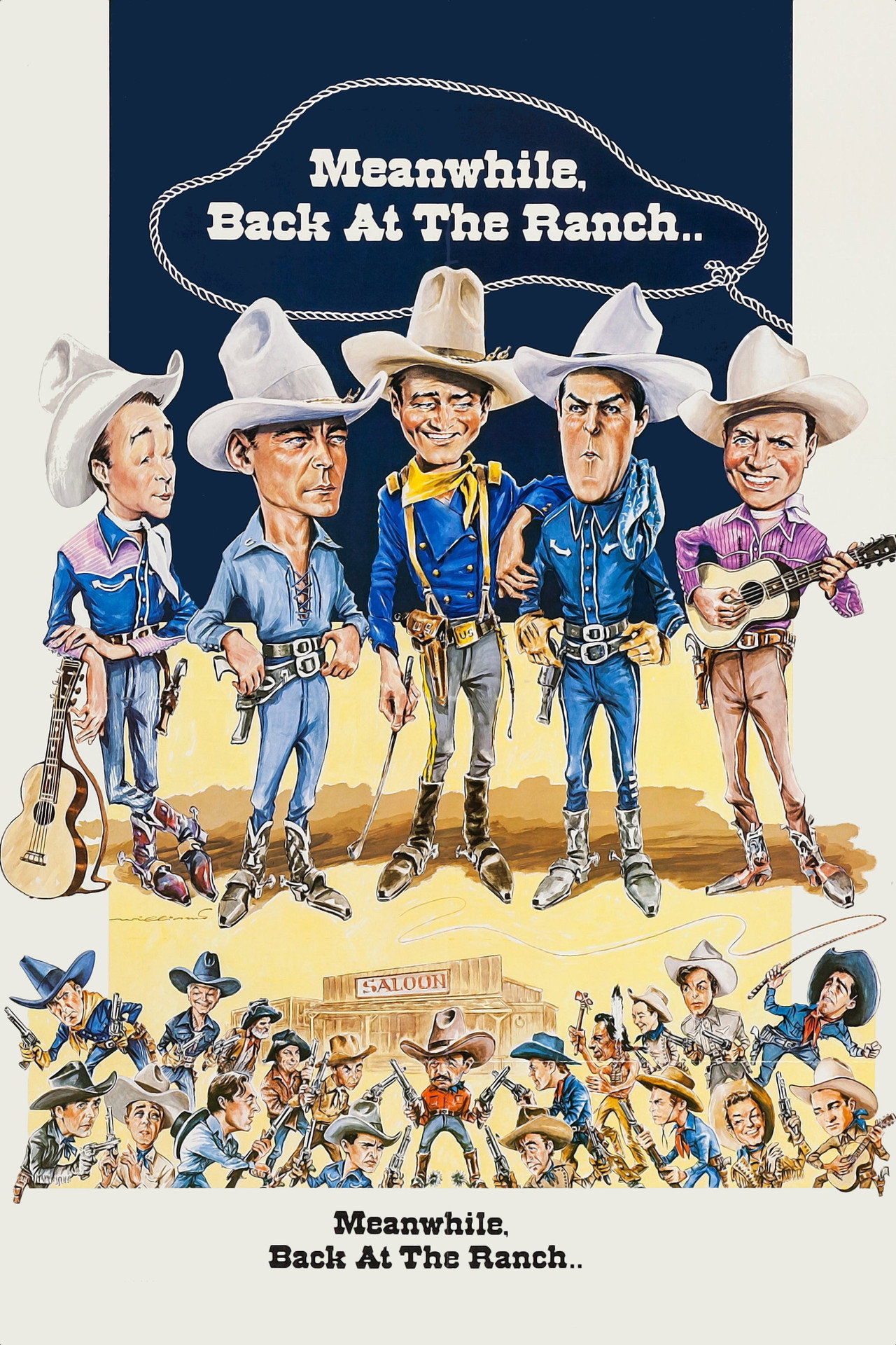 Pôster de Meanwhile, Back at the Ranch