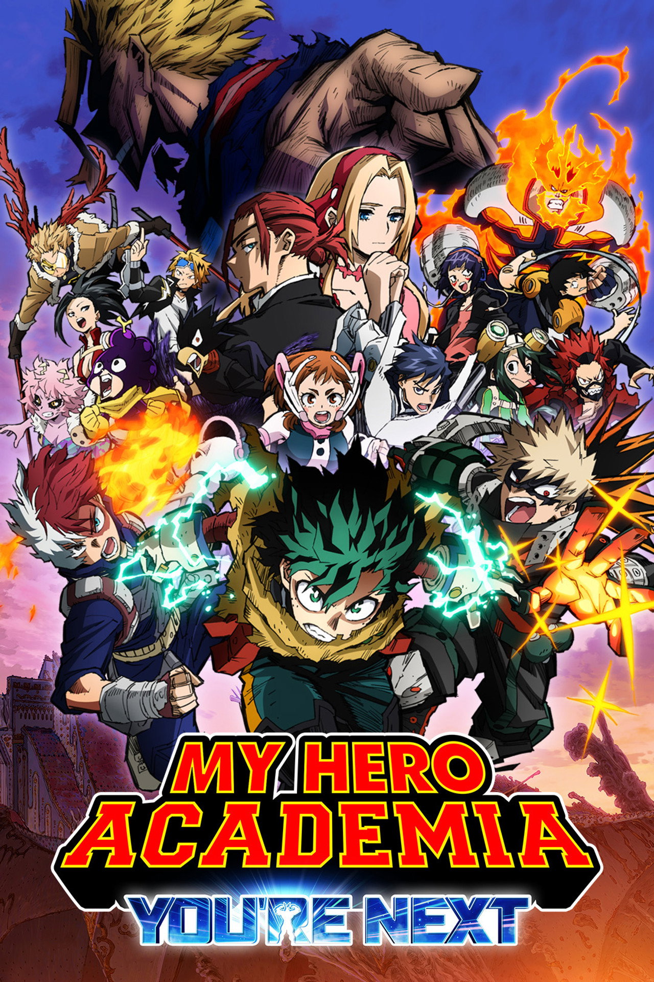 Pôster de My Hero Academia: You're Next