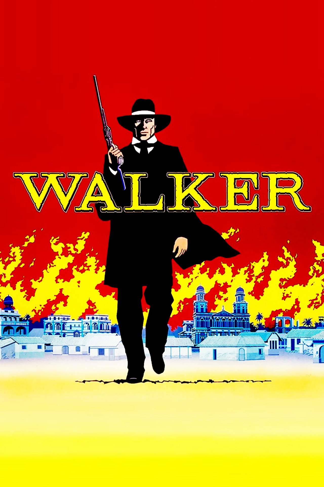 Pôster de Walker - Uma Aventura na Nicarágua