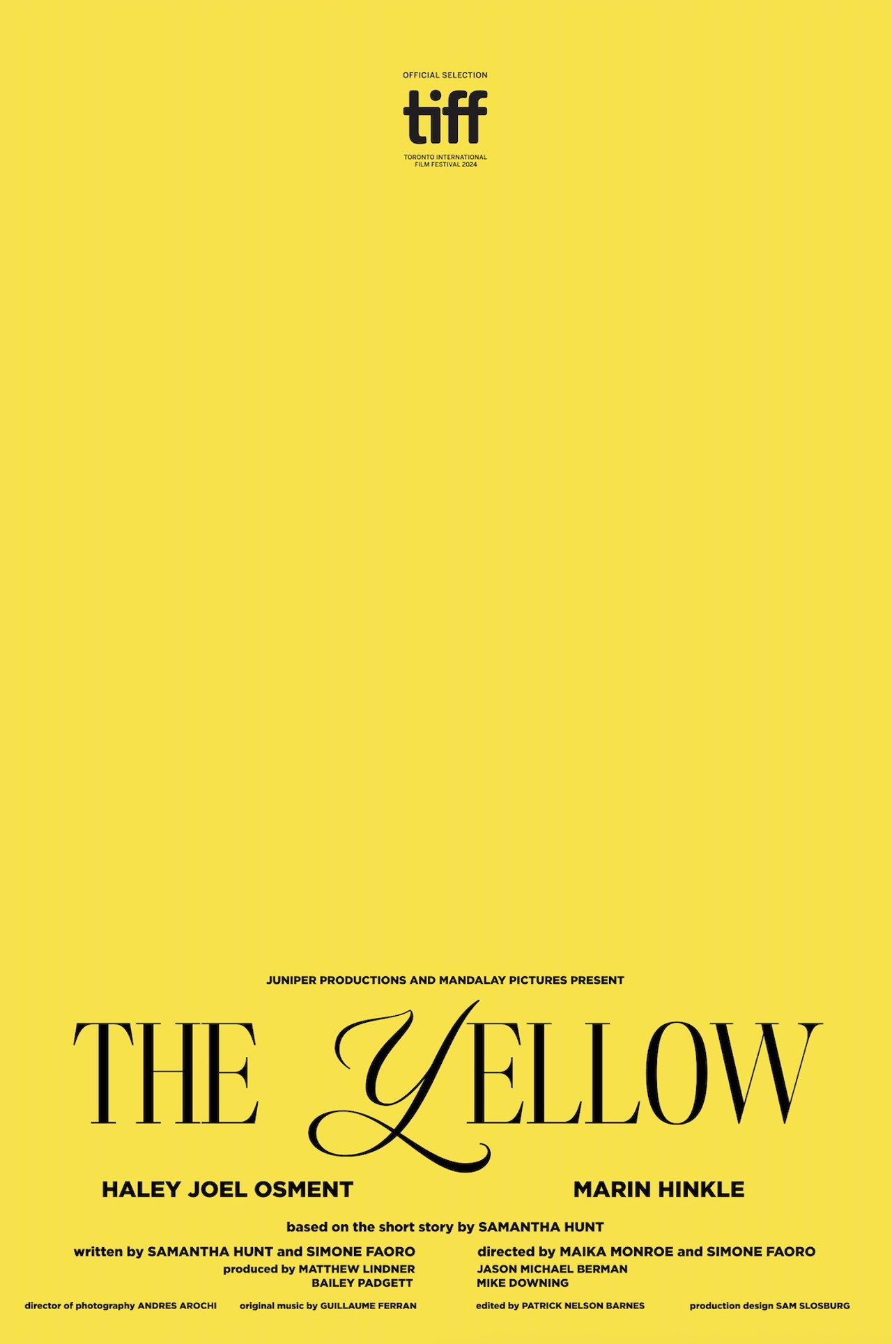 Pôster de The Yellow