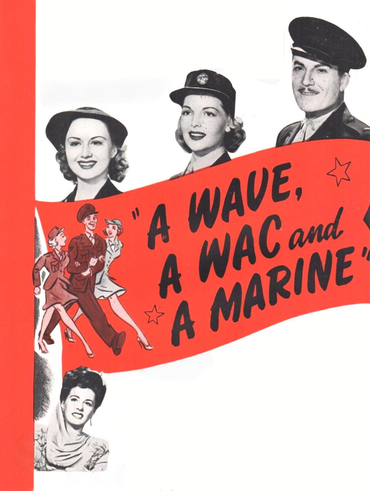Pôster de A Wave, a WAC and a Marine