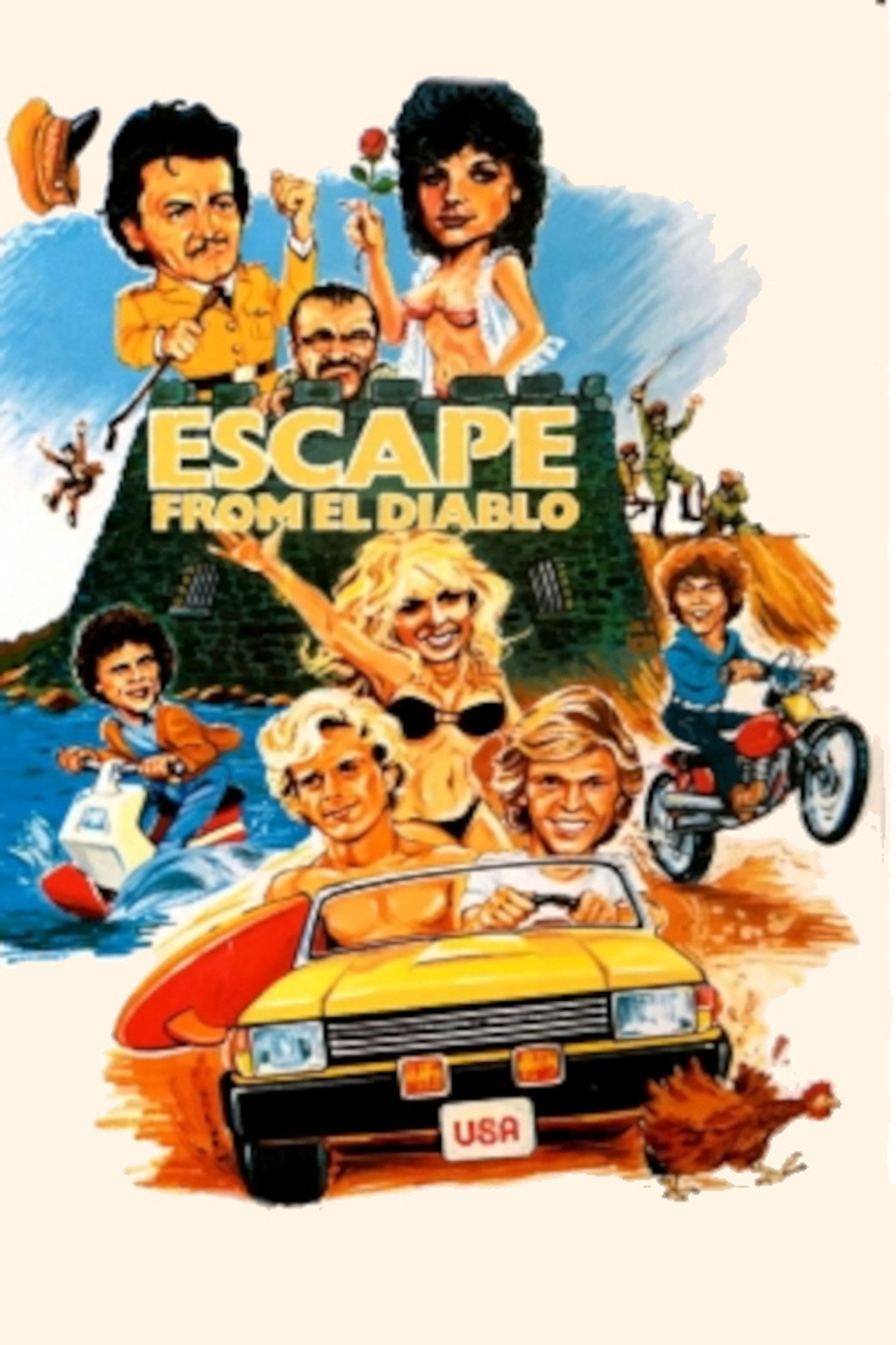 Pôster de Escape from El Diablo