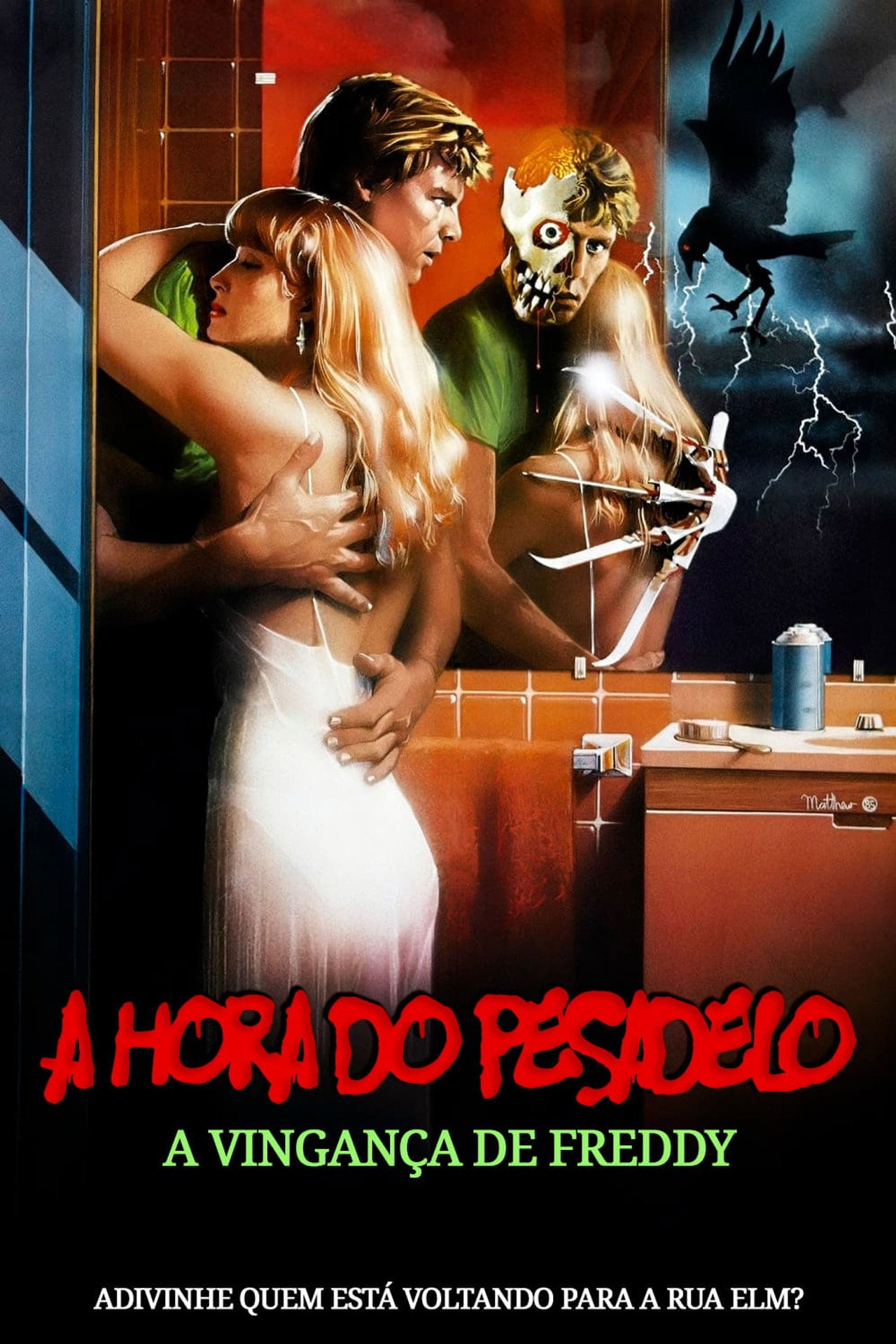 Pôster de A Hora do Pesadelo 2: A Vingança de Freddy