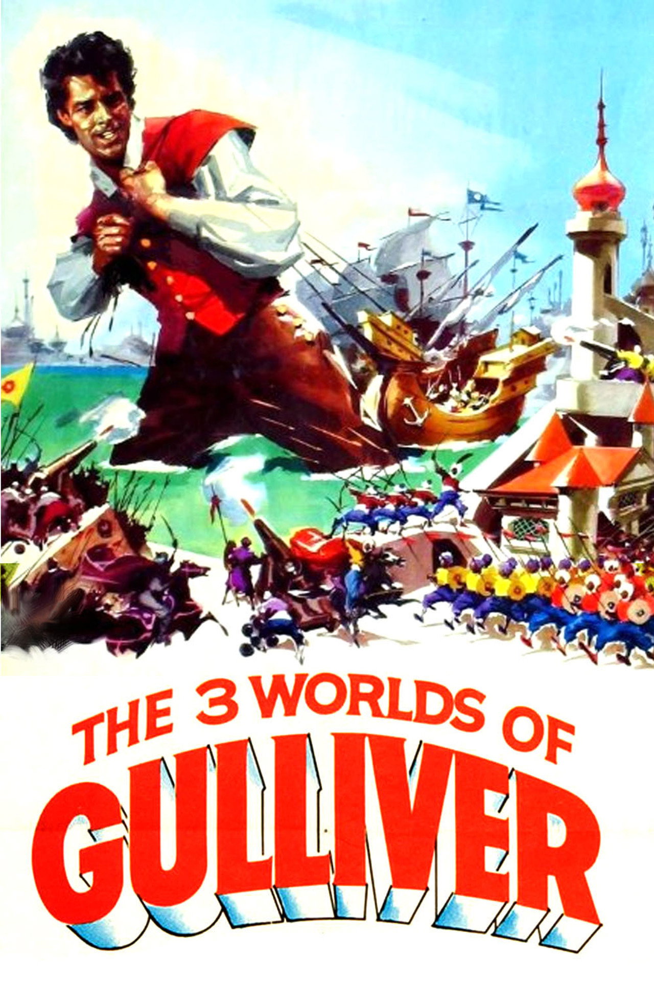 Pôster de The 3 Worlds of Gulliver