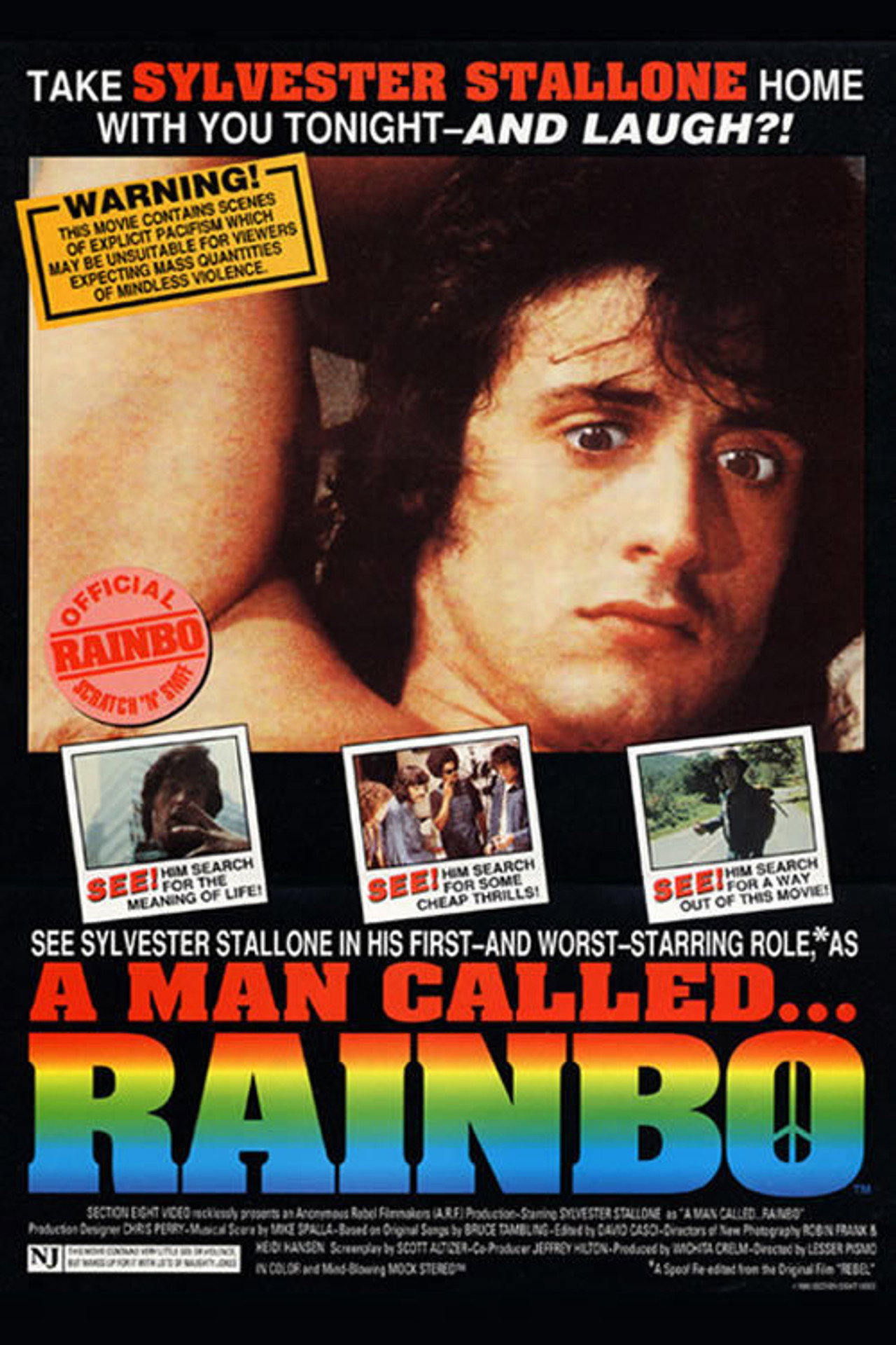 Pôster de Rainbo - Deu a Louca no Sylvester Stallone