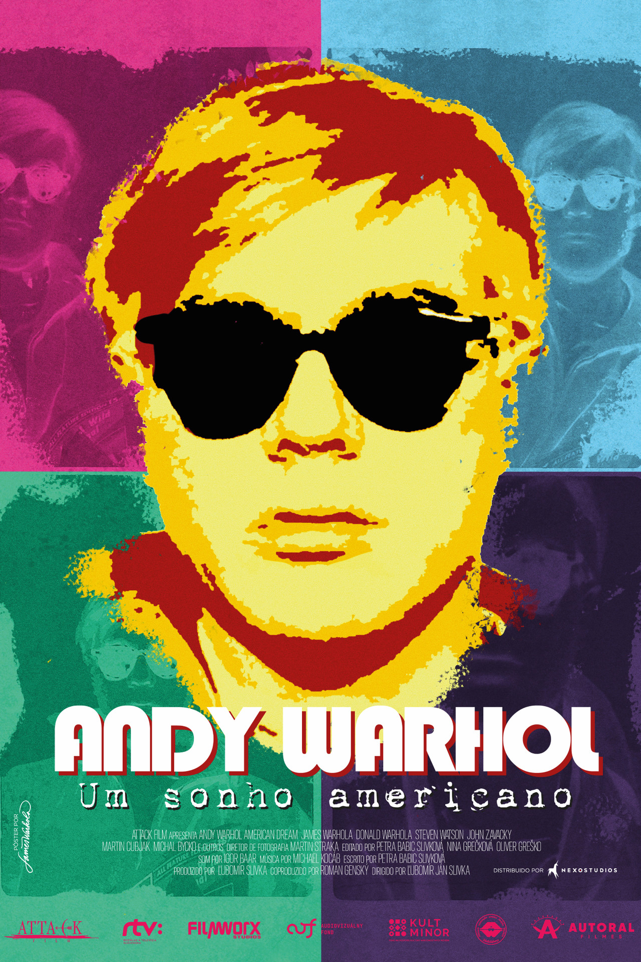 Pôster de Andy Warhol: Um Sonho Americano