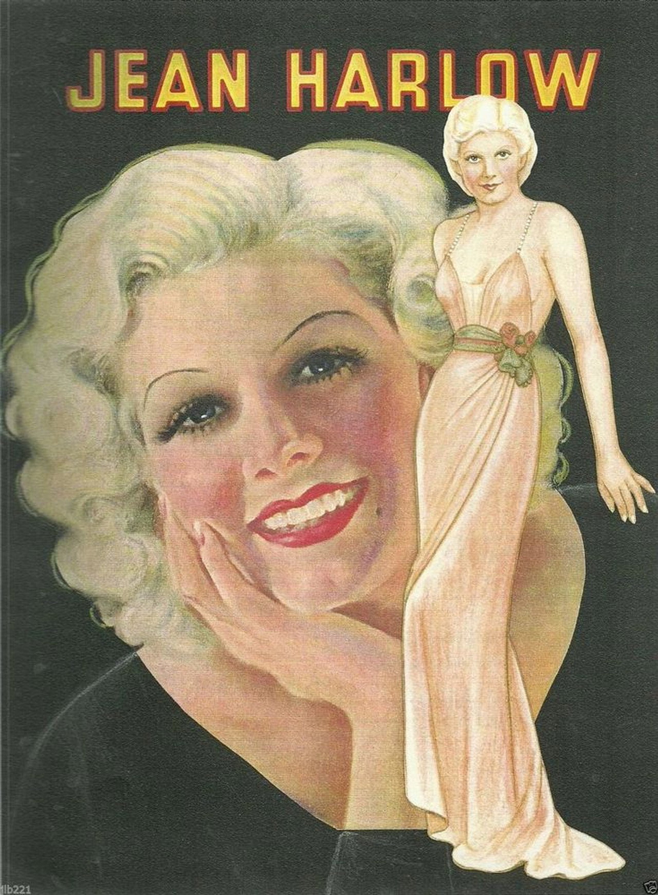 Pôster de Jean Harlow: Platinum Bombshell