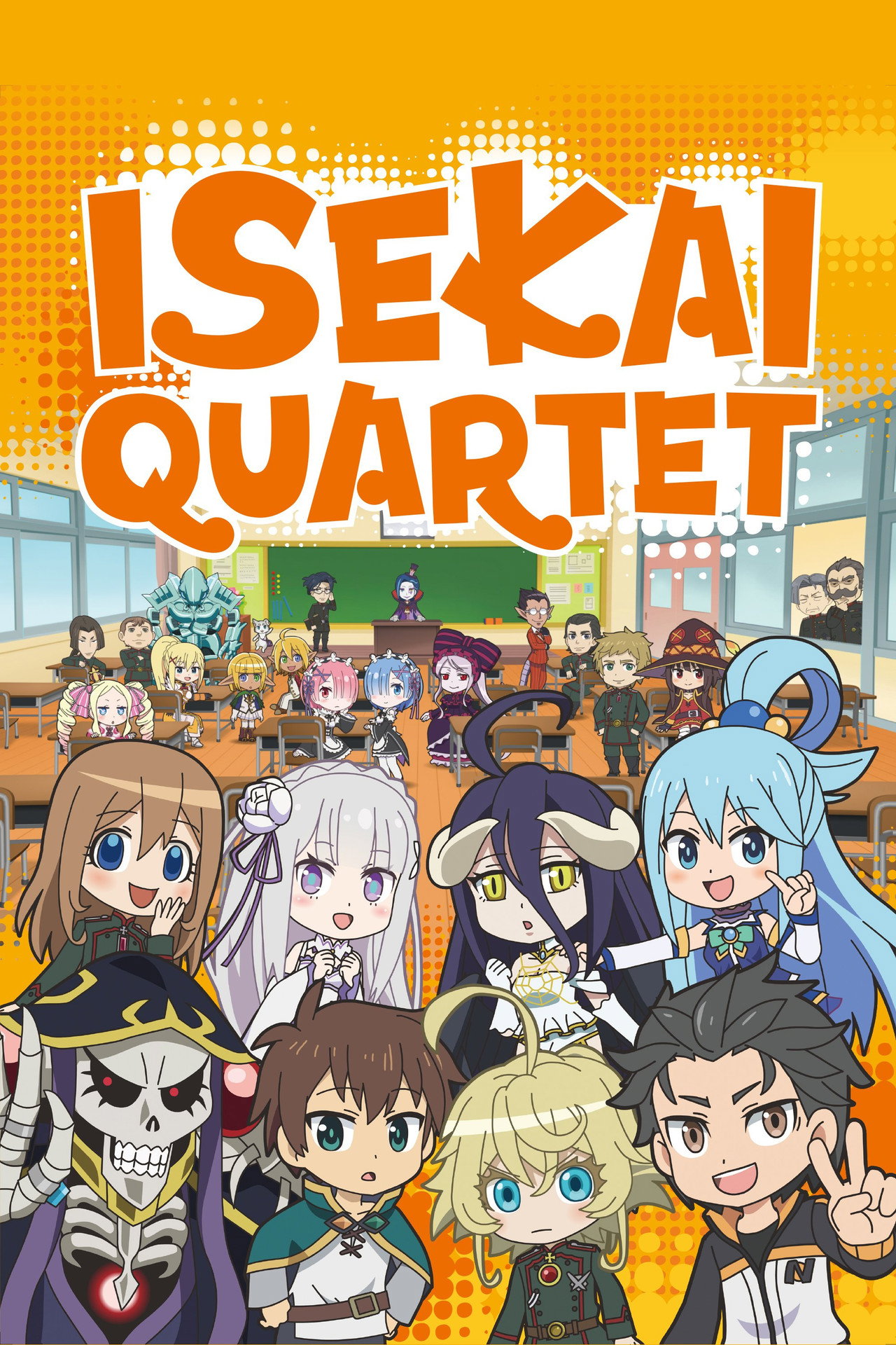 Pôster de Isekai Quartet