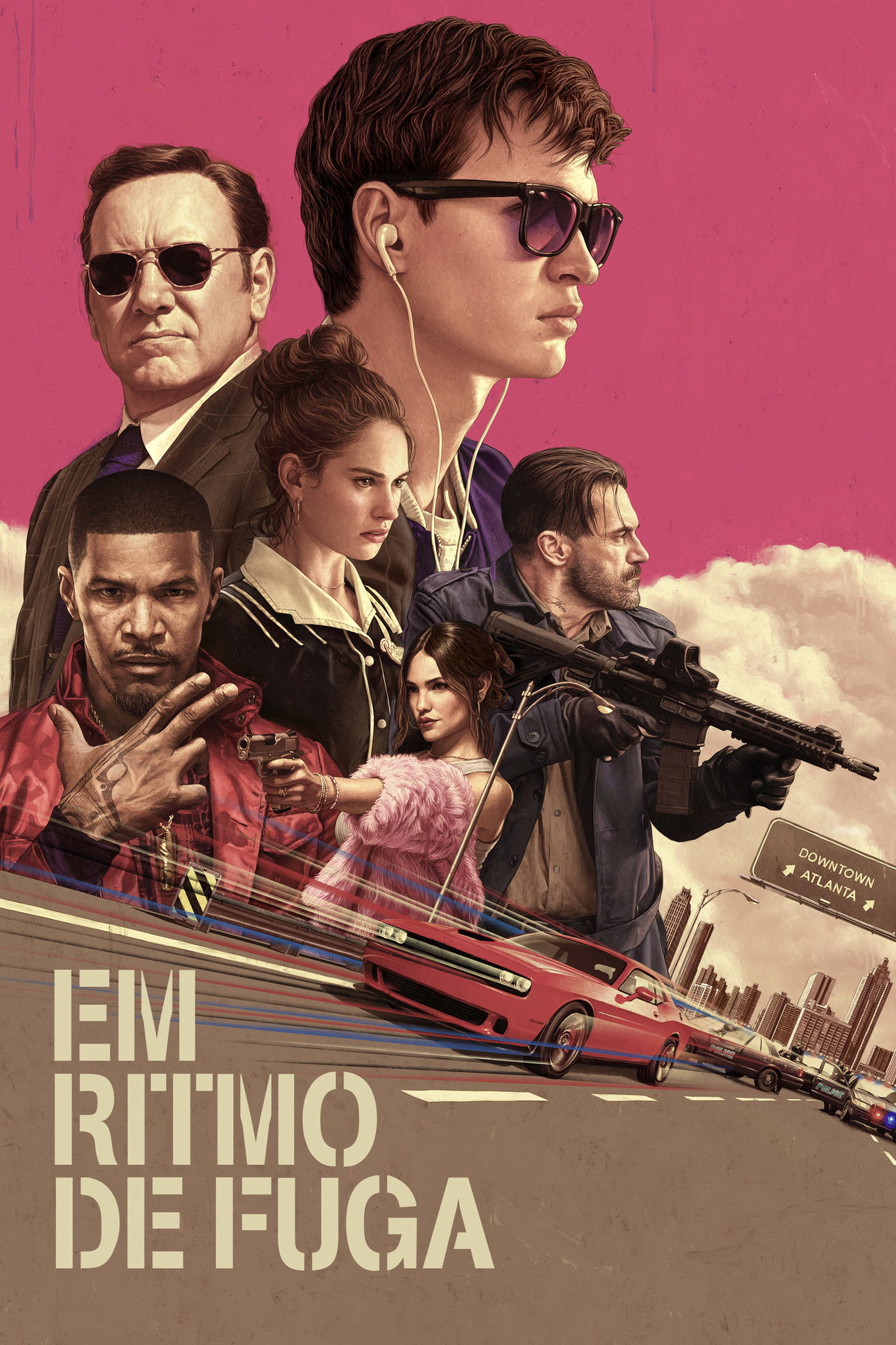 Pôster de Em Ritmo de Fuga