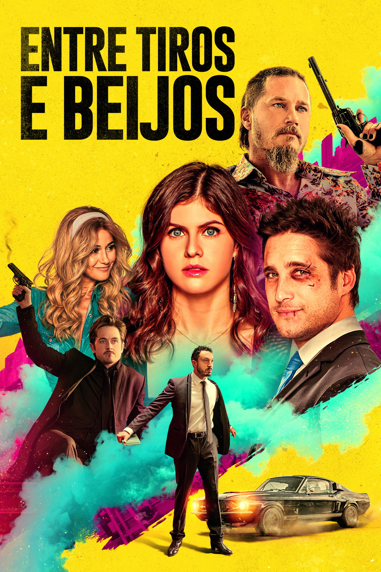 Pôster de Entre Tiros e Beijos