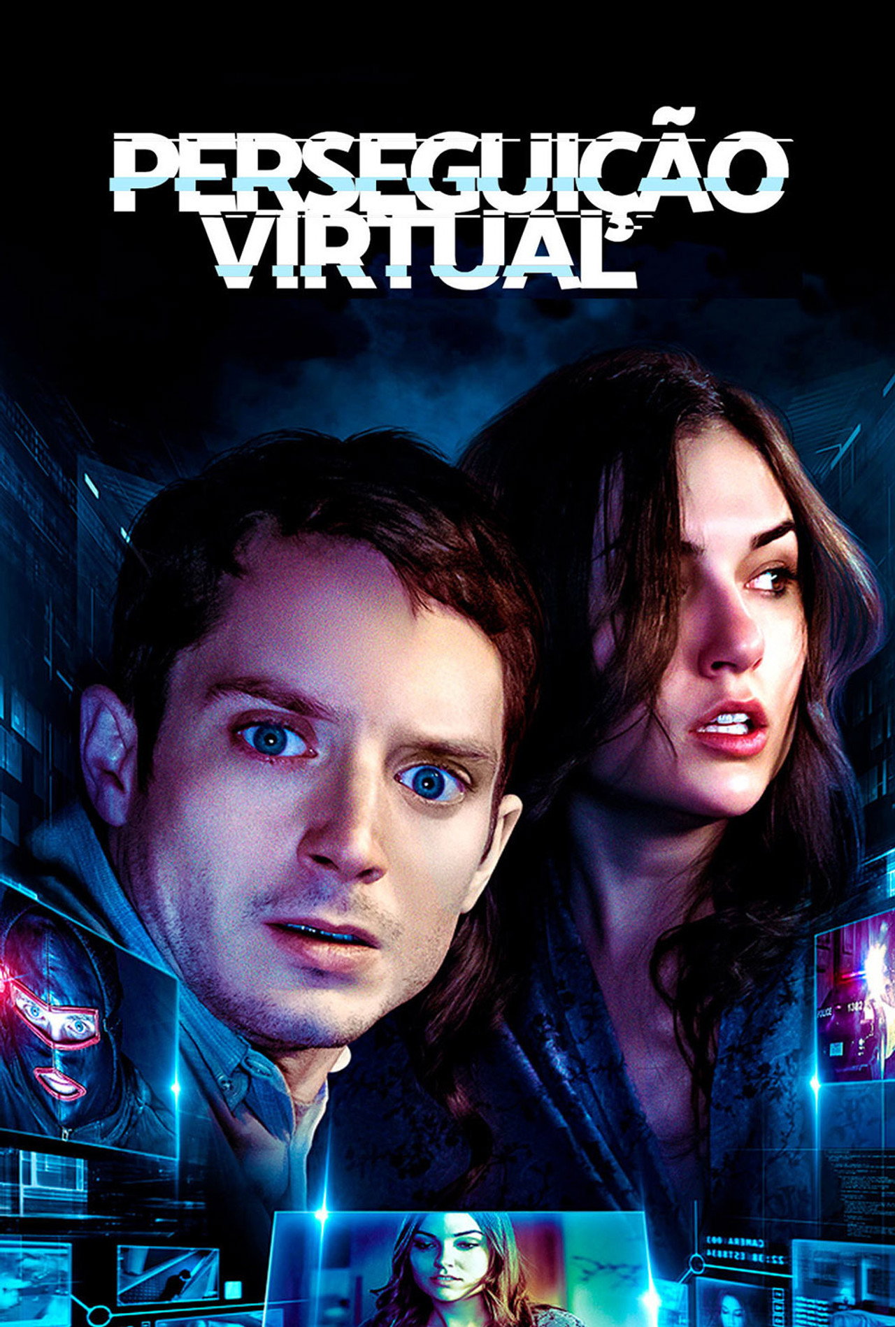 Pôster de Perseguição Virtual