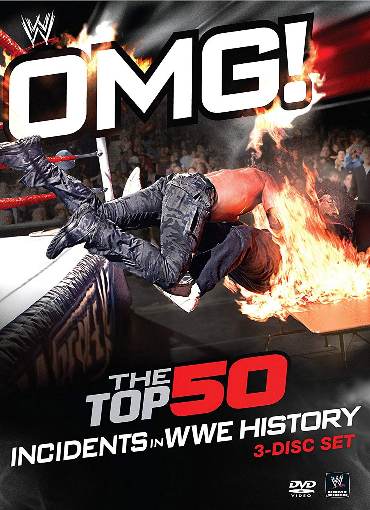 Pôster de WWE: OMG! The Top 50 Incidents in WWE History