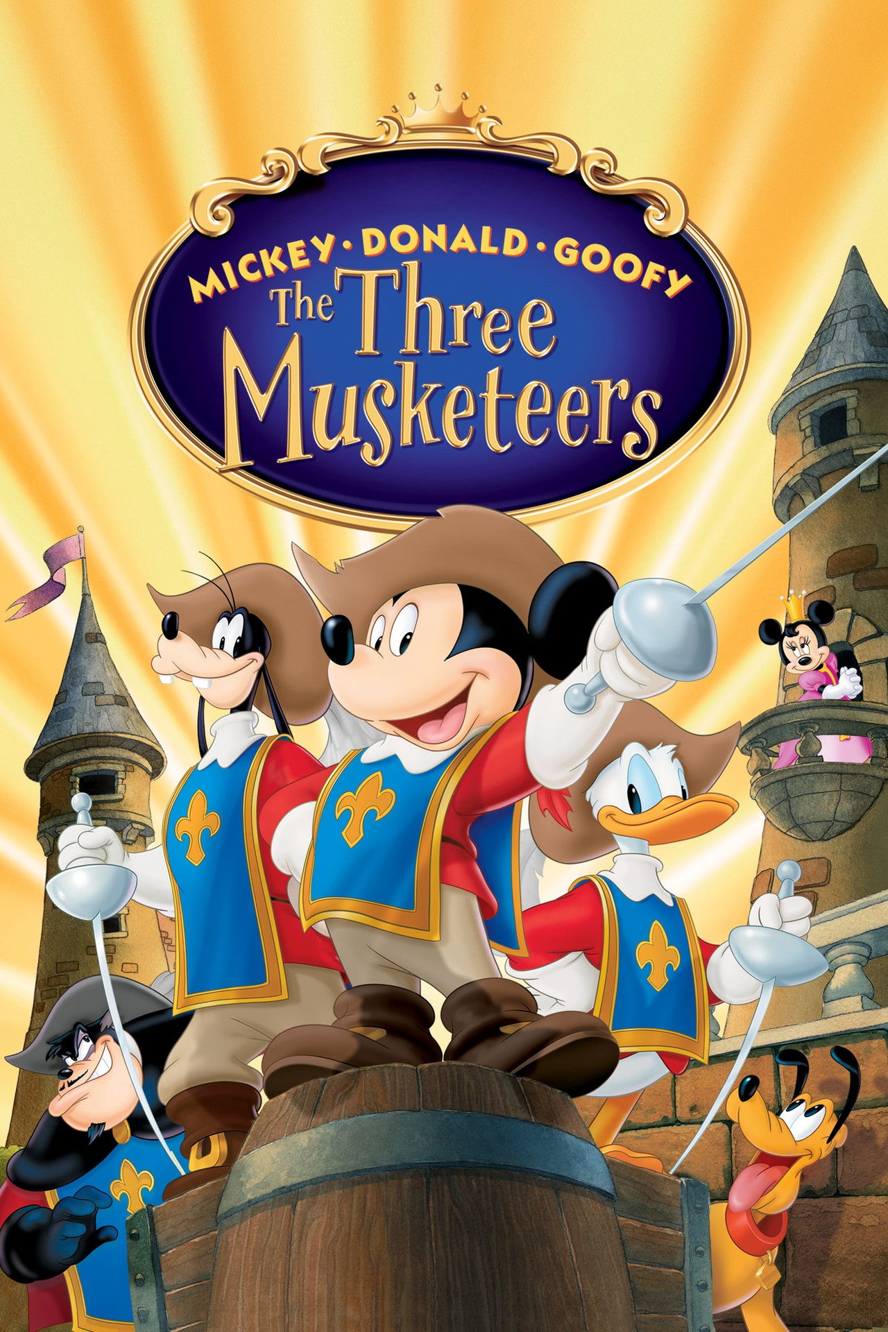 Pôster de Mickey, Donald, Goofy: The Three Musketeers