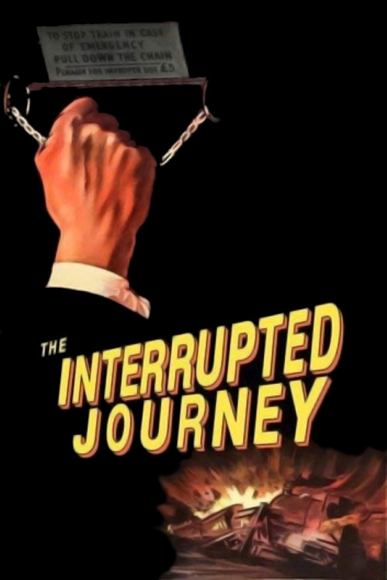 Pôster de The Interrupted Journey