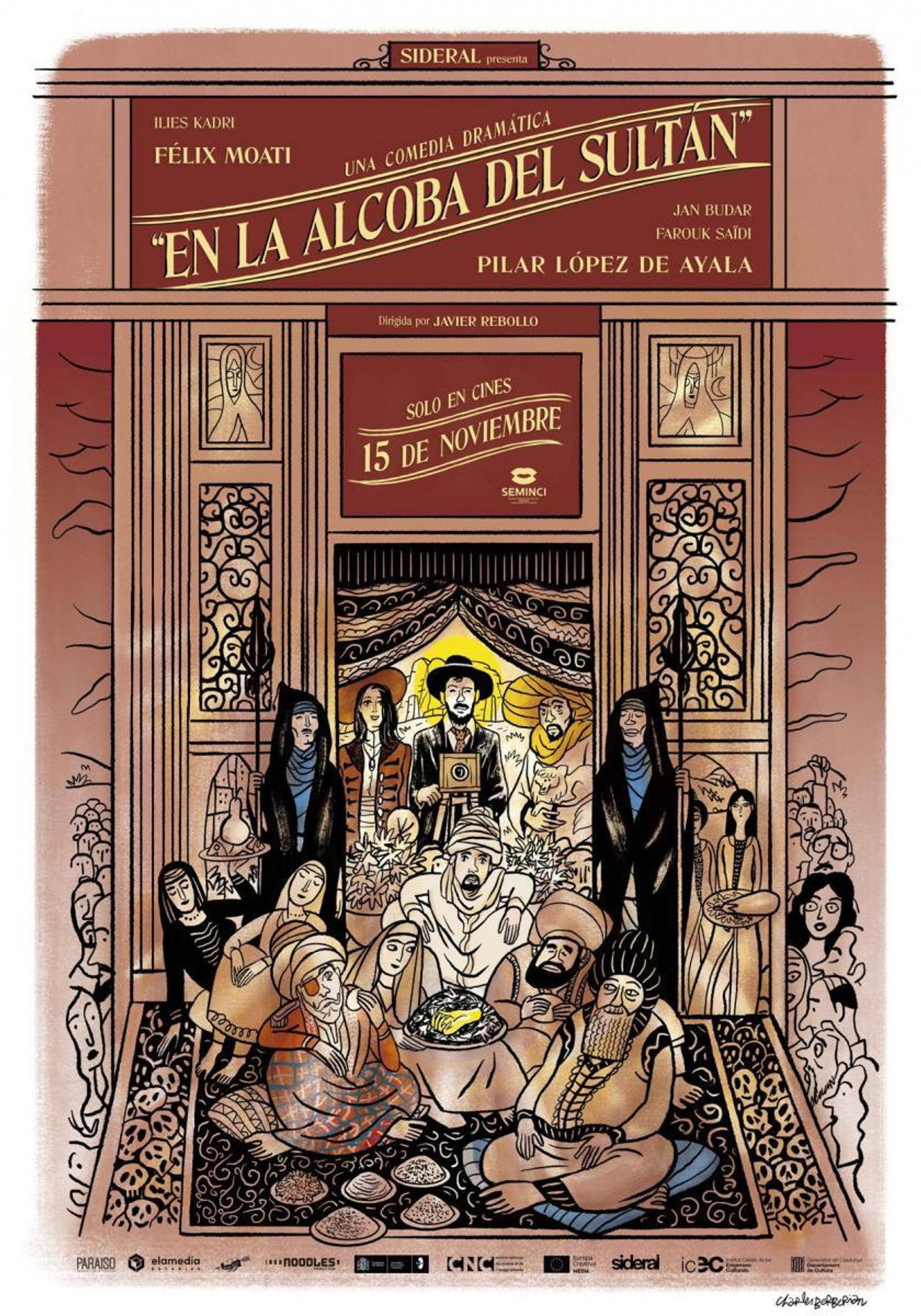 Pôster de En la alcoba del sultán