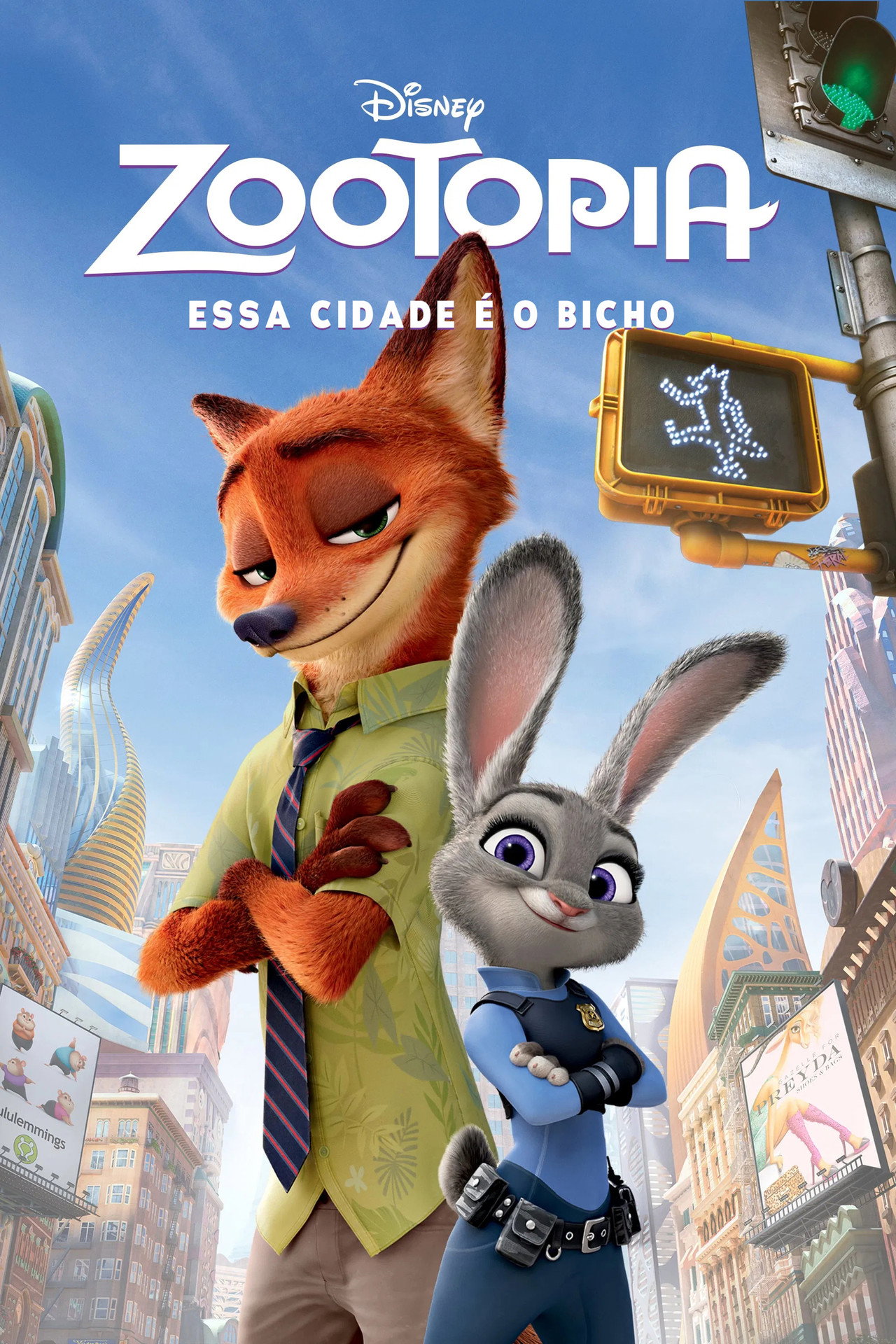 Pôster de Zootopia: Essa Cidade é o Bicho