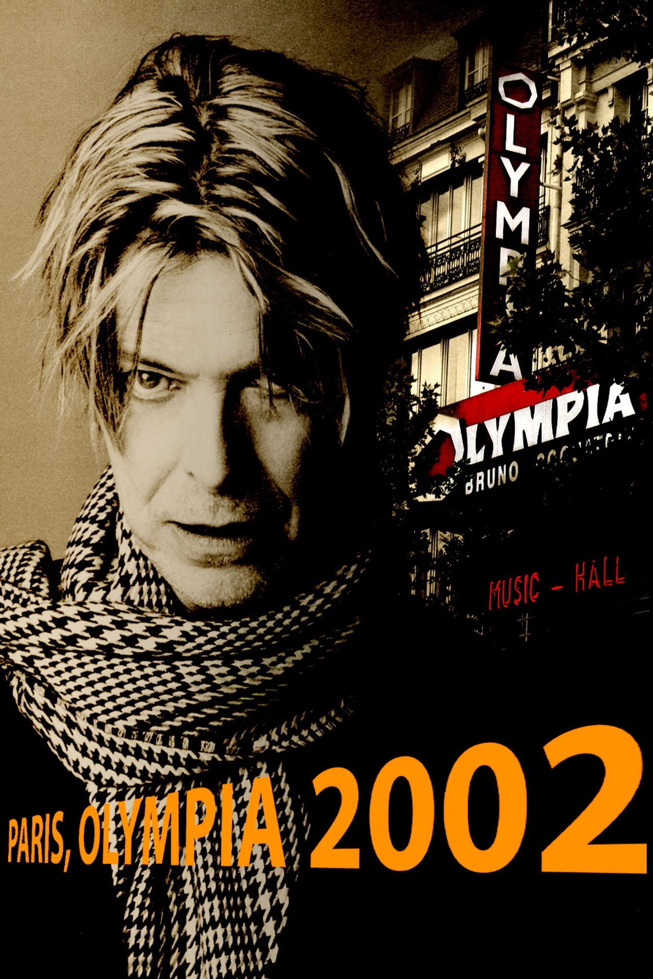 Pôster de David Bowie: Live Olympia Paris