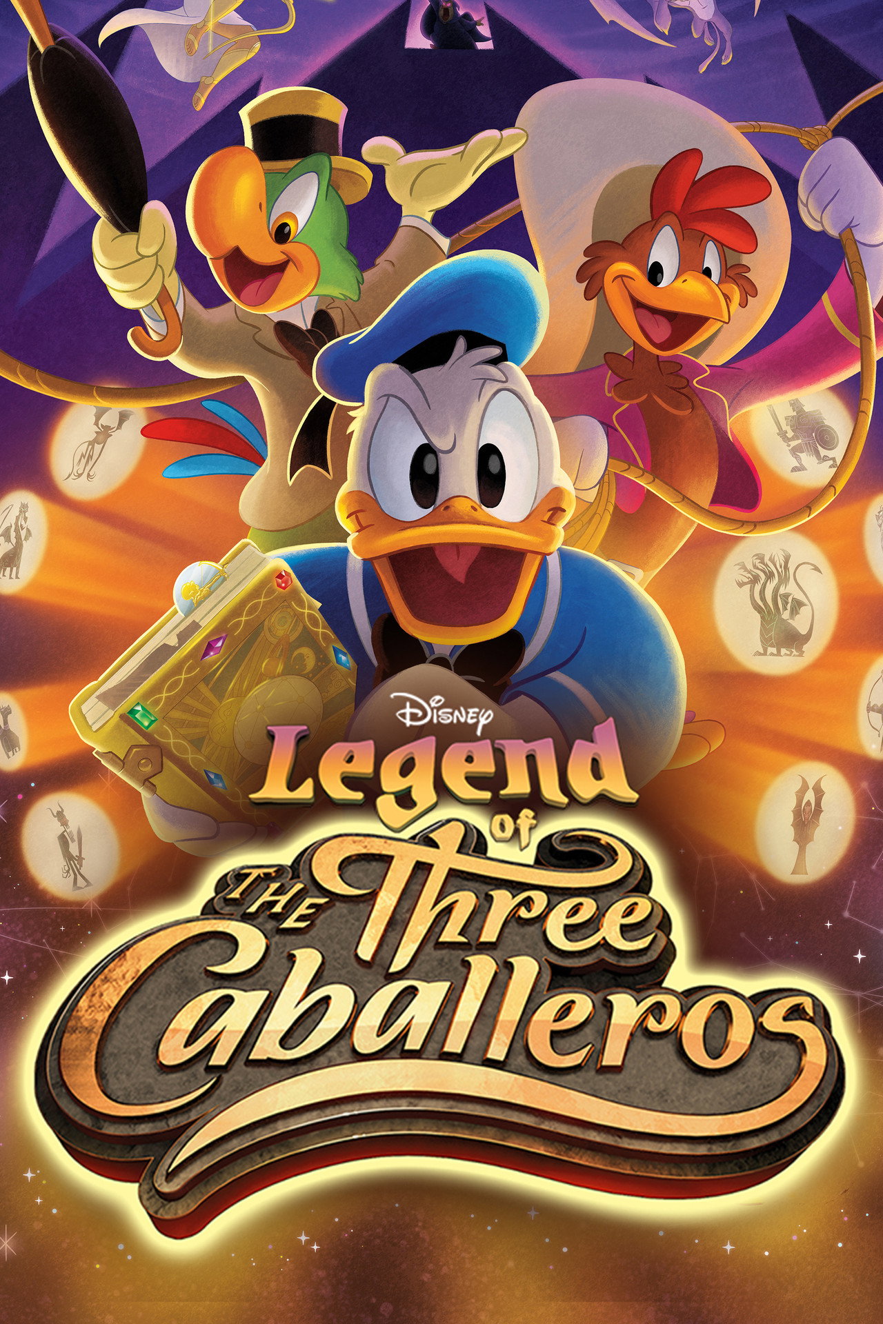 Pôster de Legend of the Three Caballeros