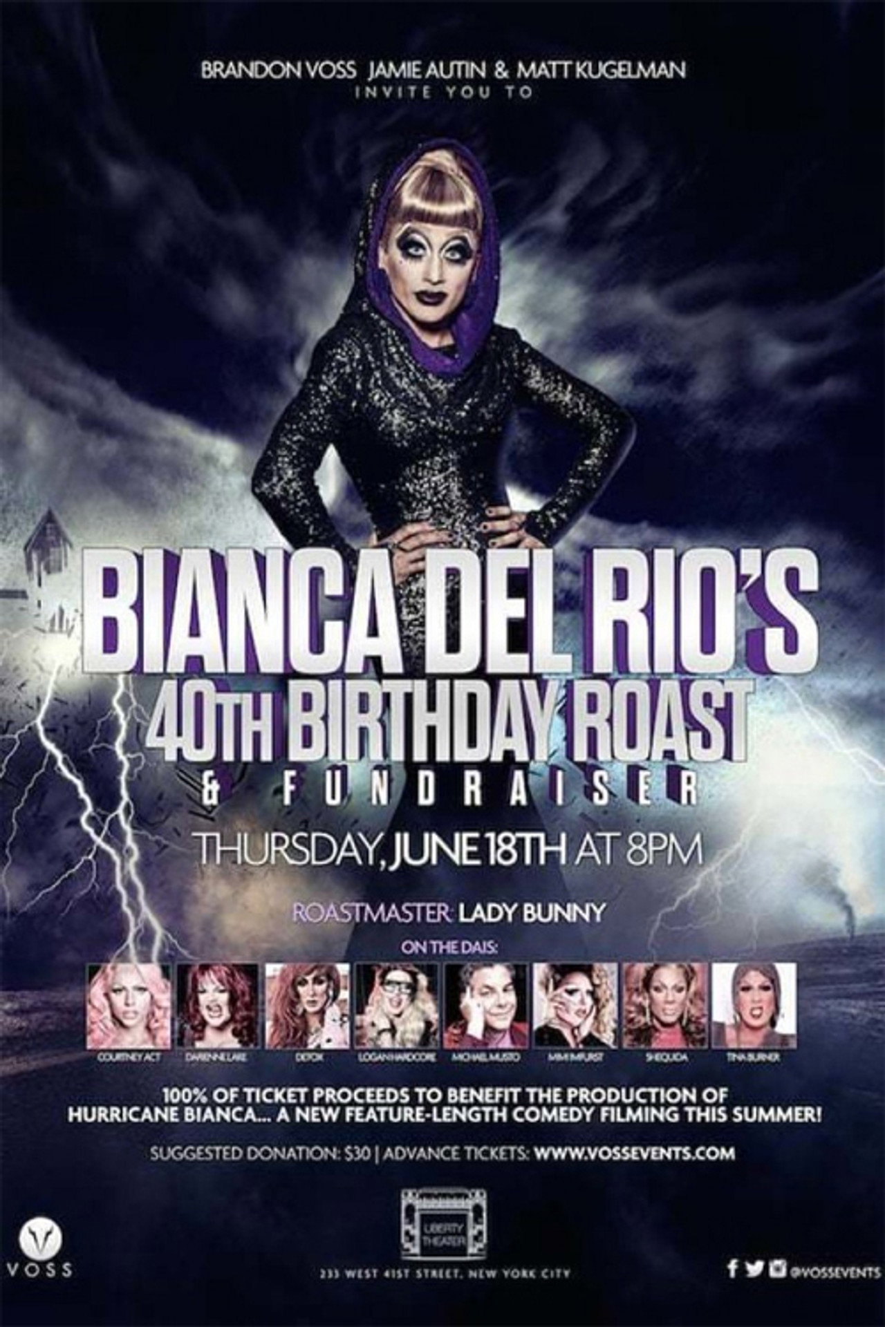 Pôster de Bianca Del Rio Birthday Roast