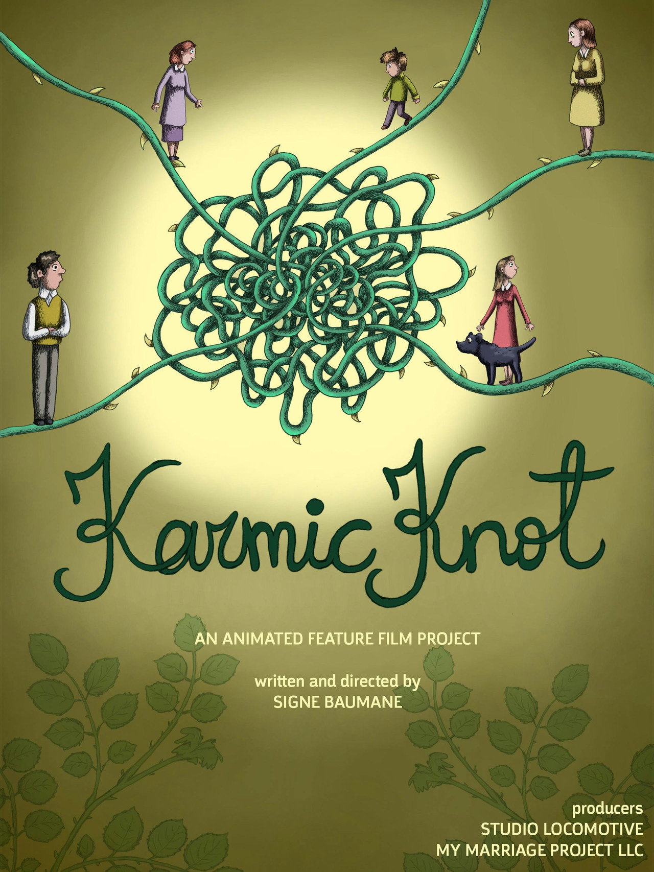 Pôster de Karmiskais mezgls