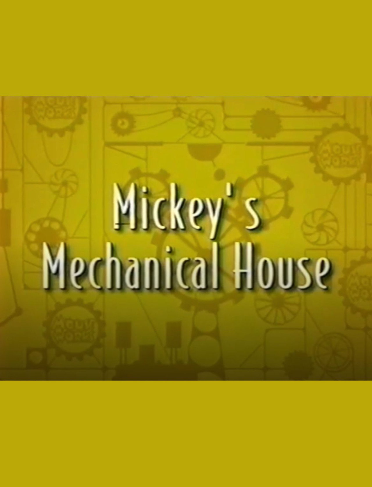 Pôster de Mickey’s Mechanical House