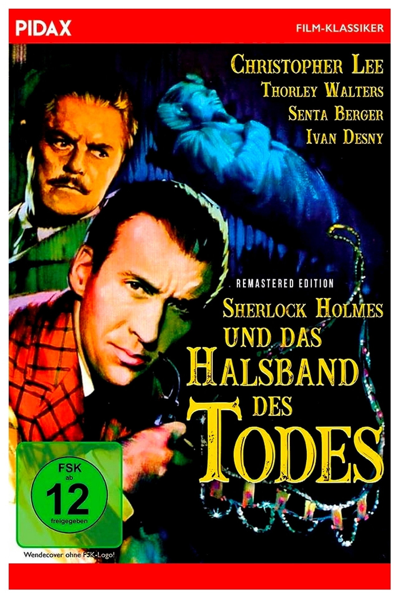 Pôster de Sherlock Holmes e o Colar da Morte