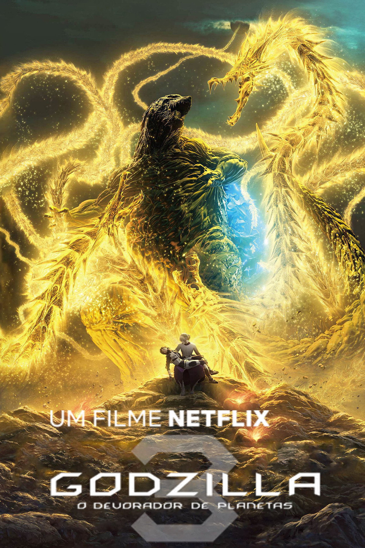 Pôster de Godzilla: O Devorador de Planetas