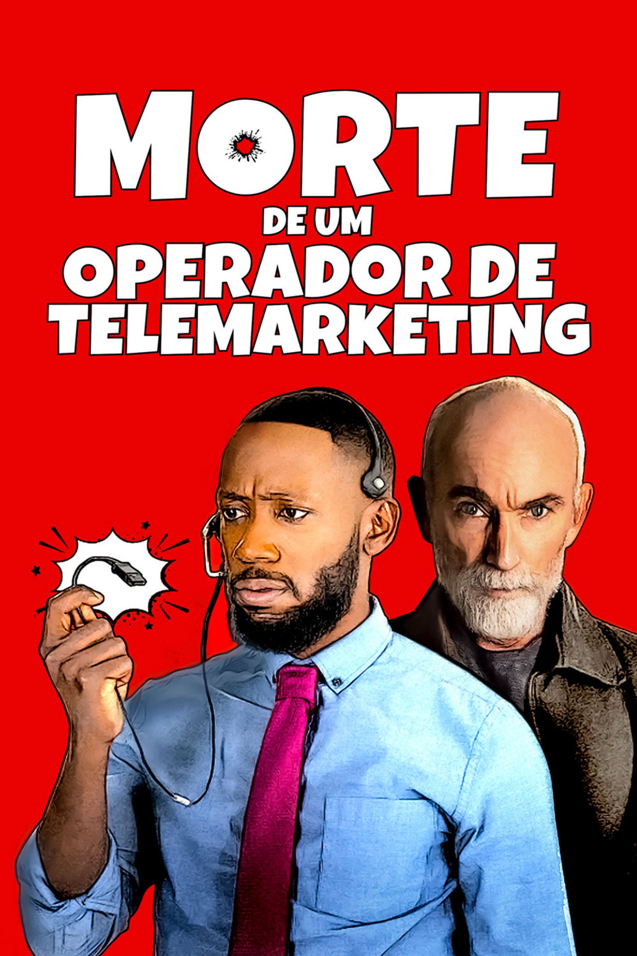 Pôster de Morte de um Operador de TeleMarketing