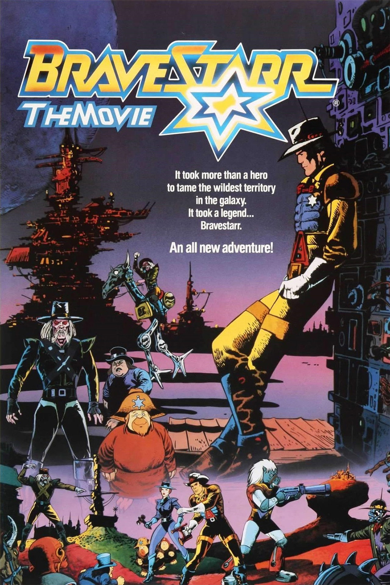 Pôster de BraveStarr: The Legend