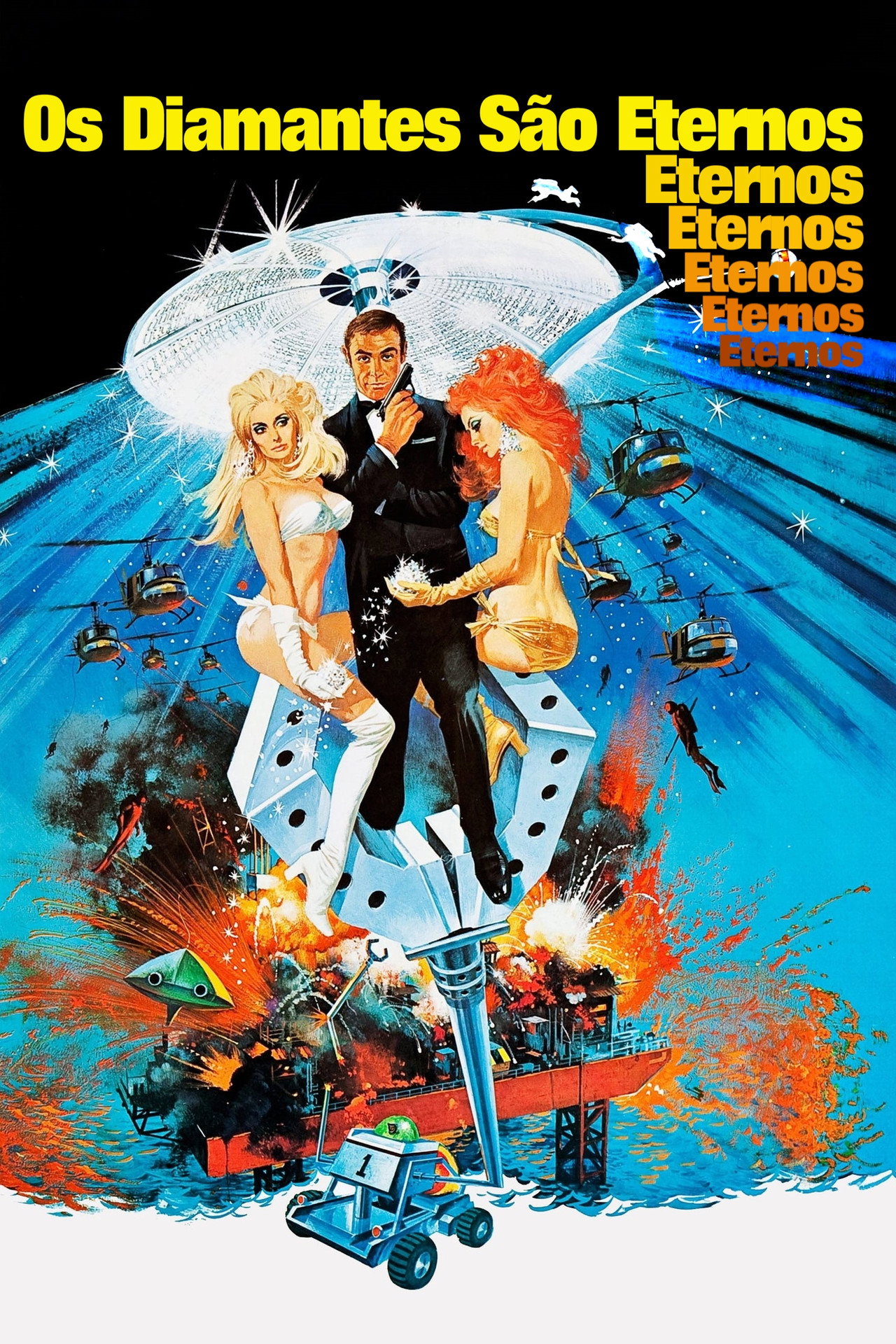 Pôster de 007: Os Diamantes São Eternos