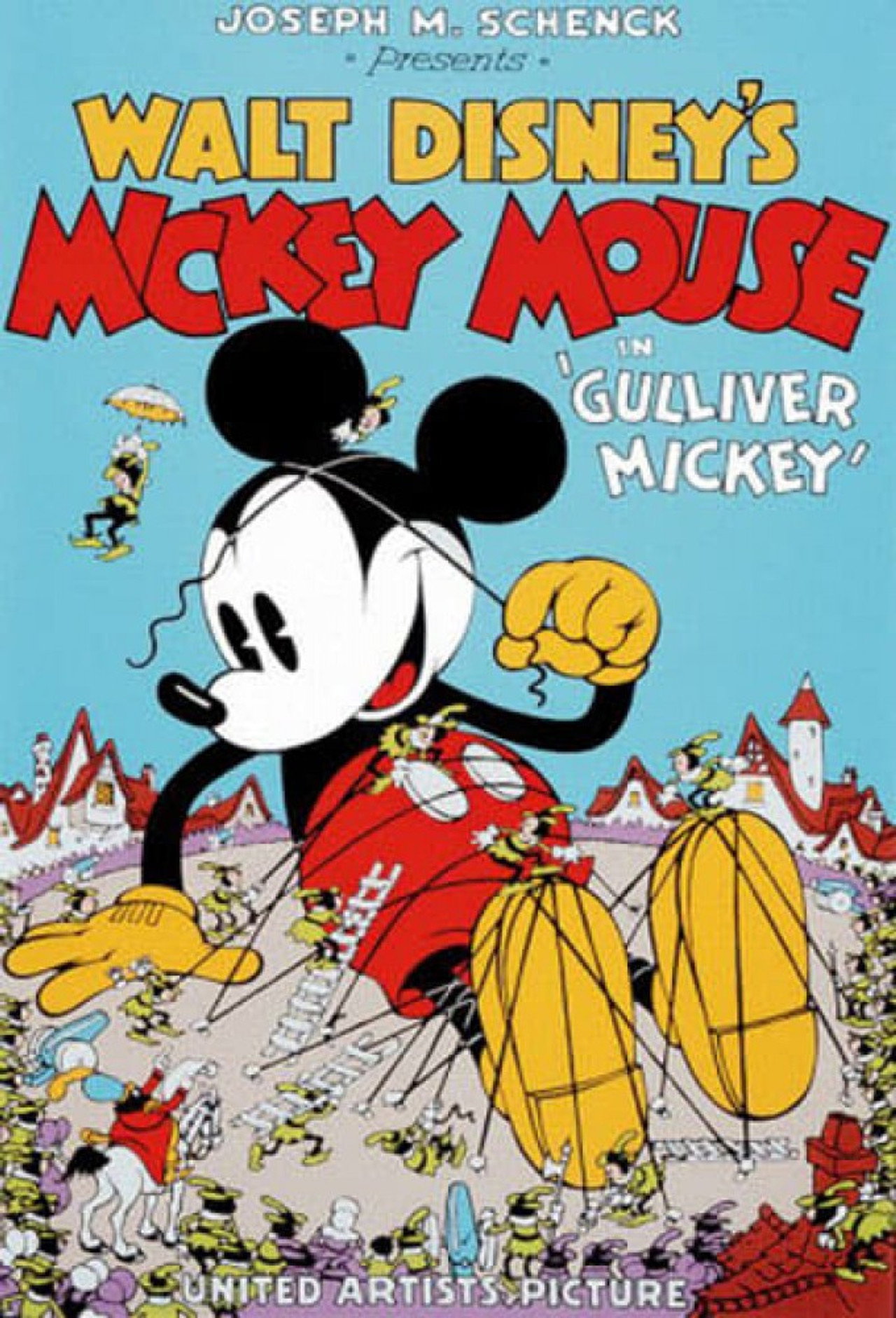 Pôster de Gulliver Mickey