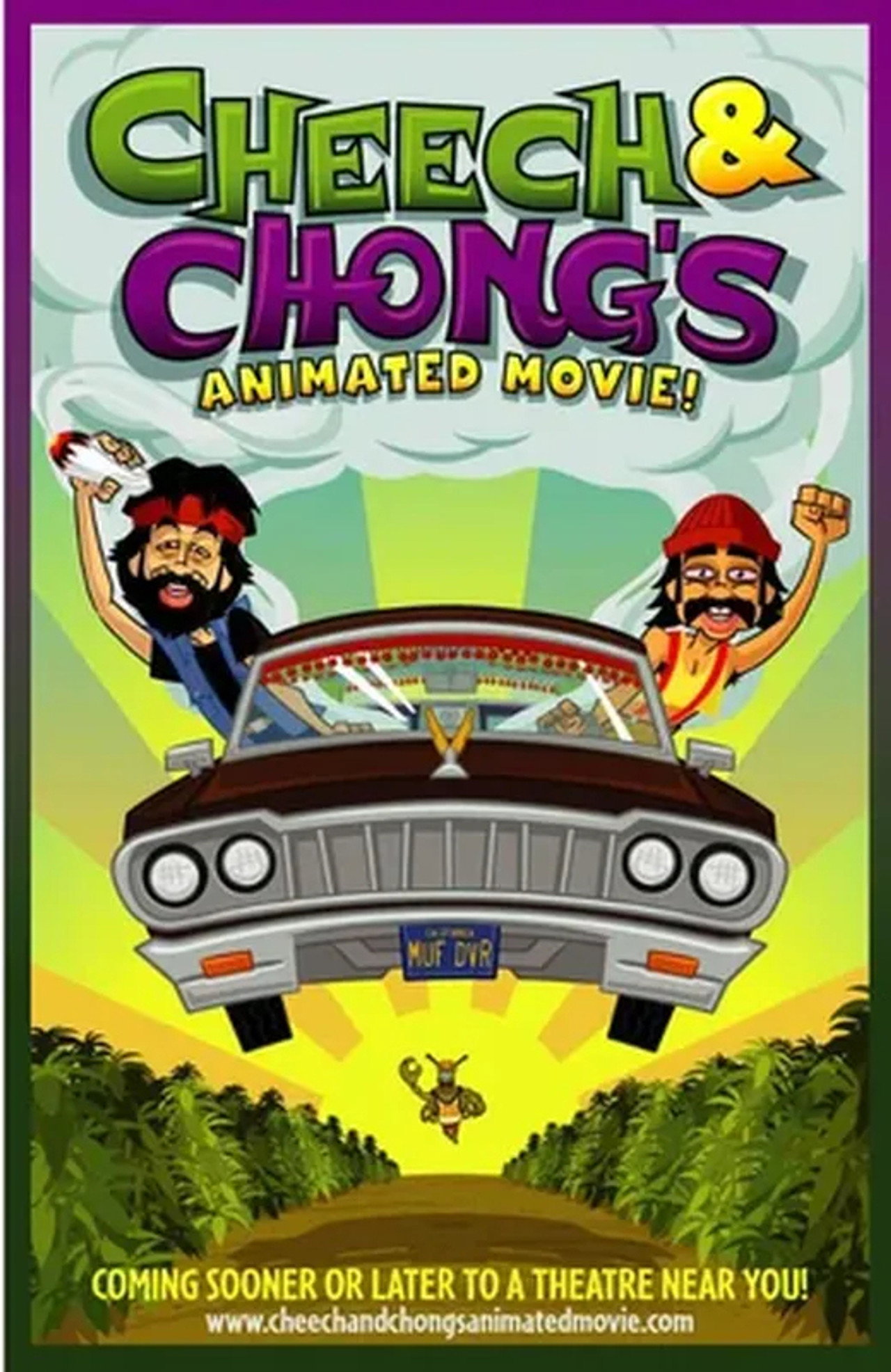 Pôster de Cheech & Chong's Animated Movie