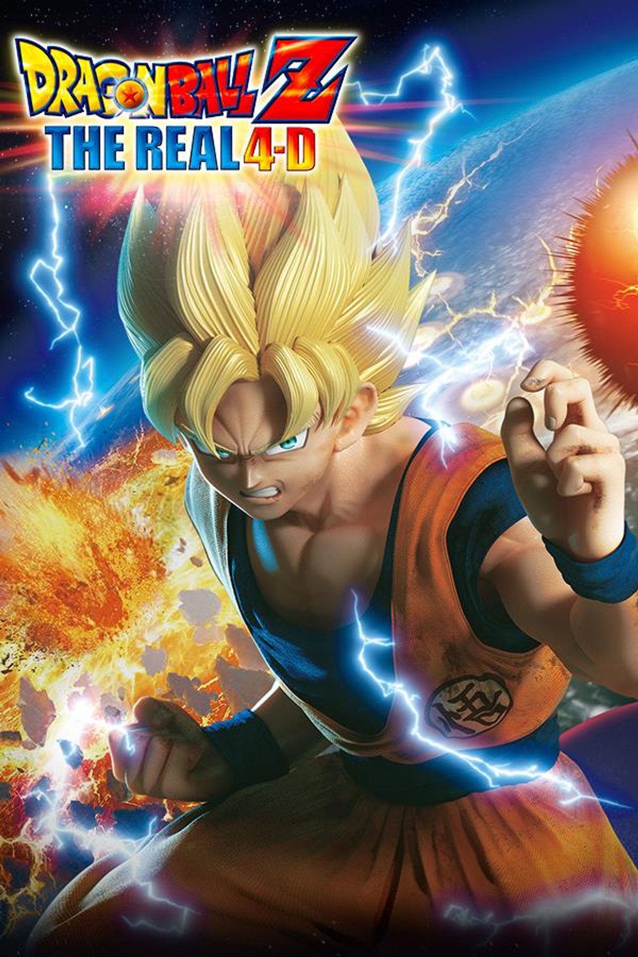 Pôster de Dragon Ball Z: The Real 4-D