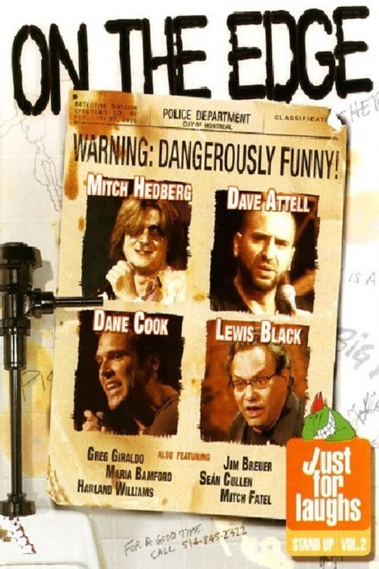 Pôster de Just for Laughs Stand Up, Vol. 2: On the Edge