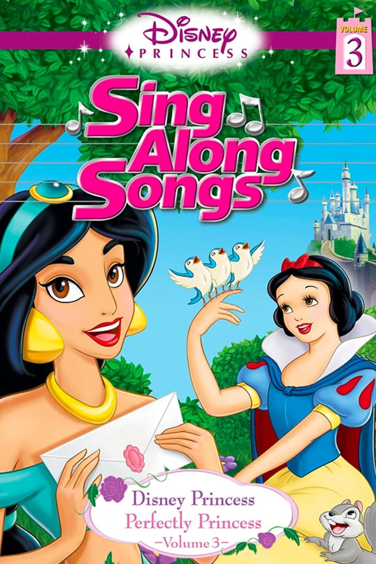 Pôster de Disney Princess Sing Along Songs, Vol. 3 - Perfectly Princess