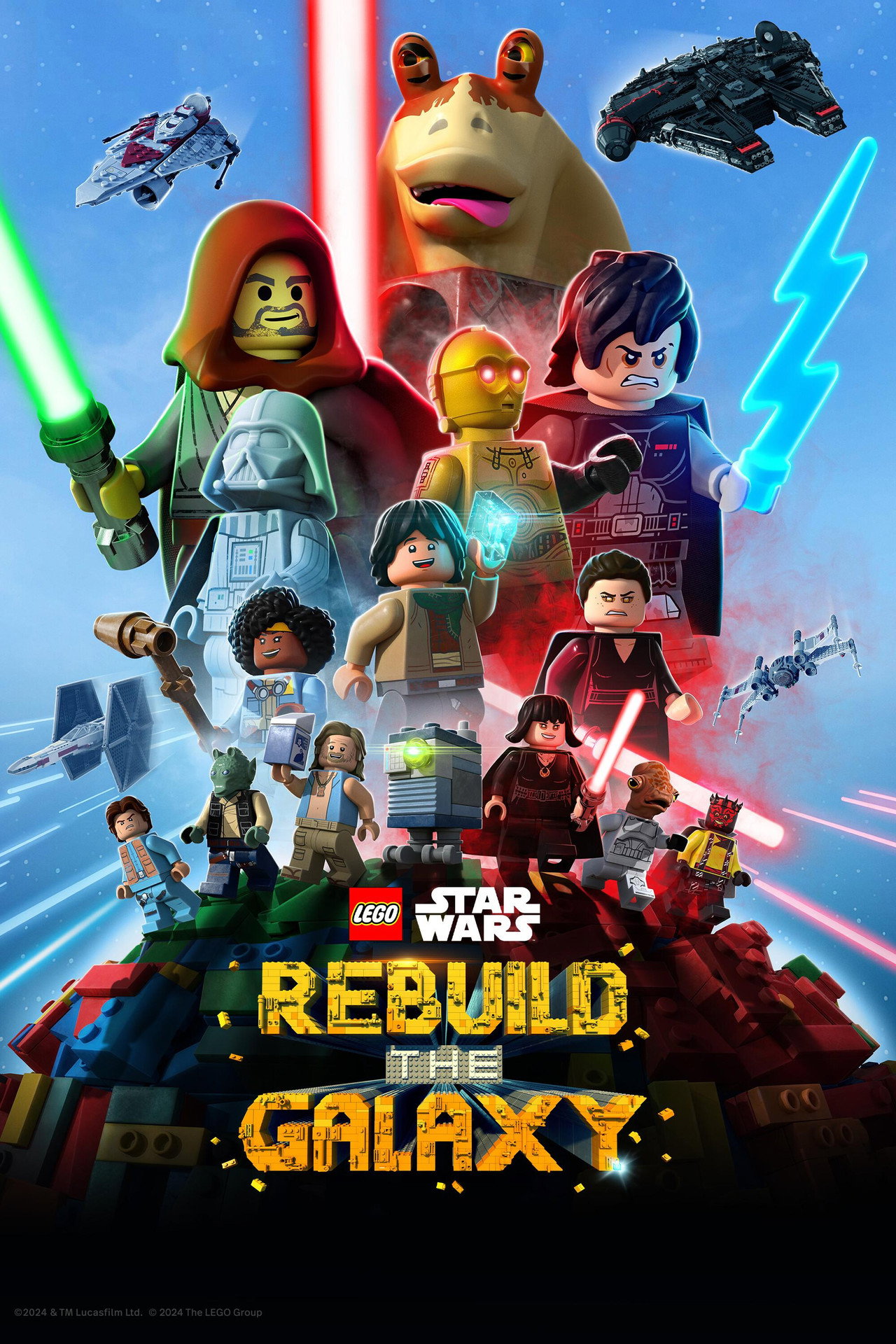 Pôster de LEGO Star Wars: Rebuild the Galaxy