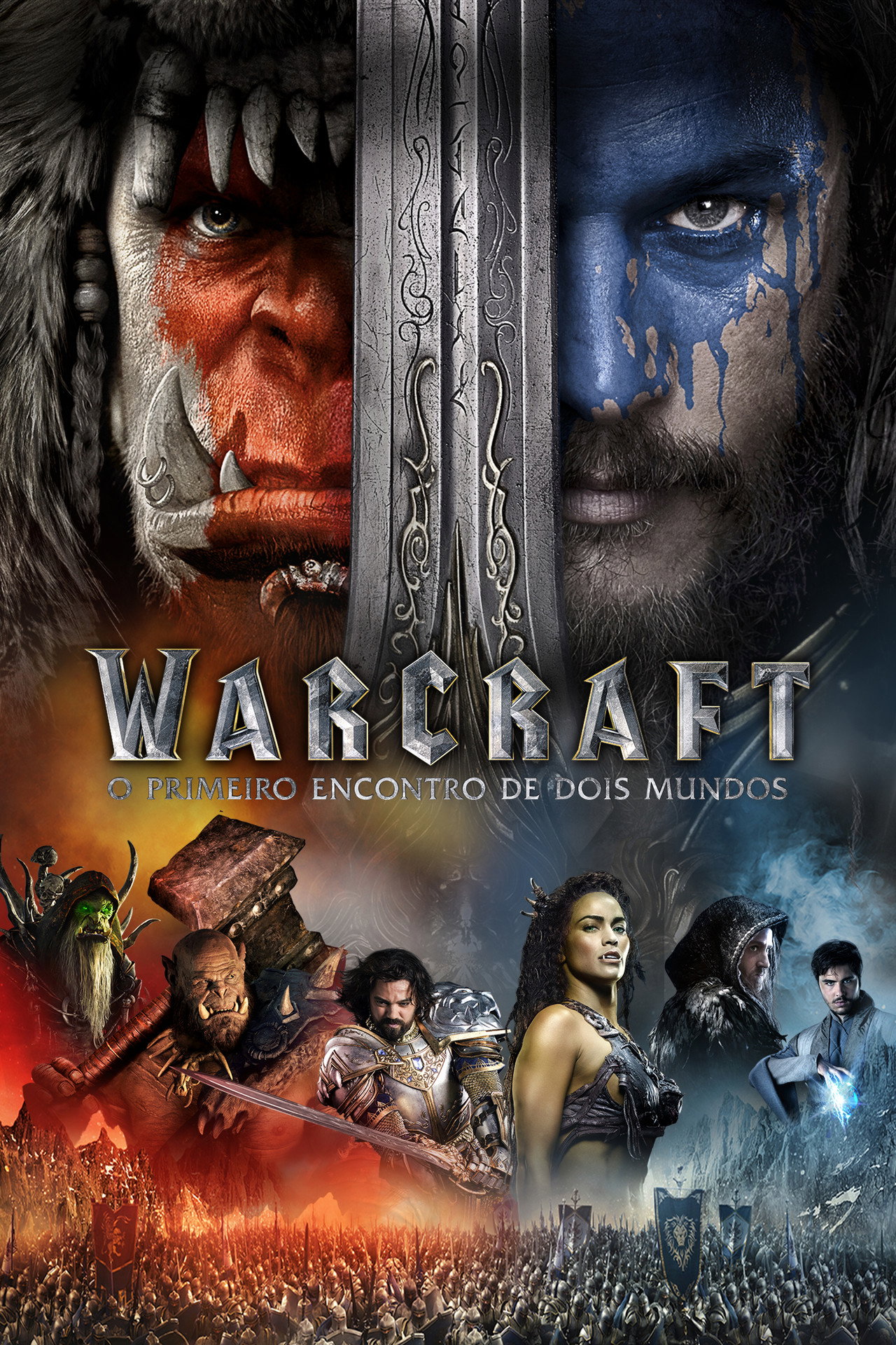 Pôster de Warcraft - O Primeiro Encontro de Dois Mundos