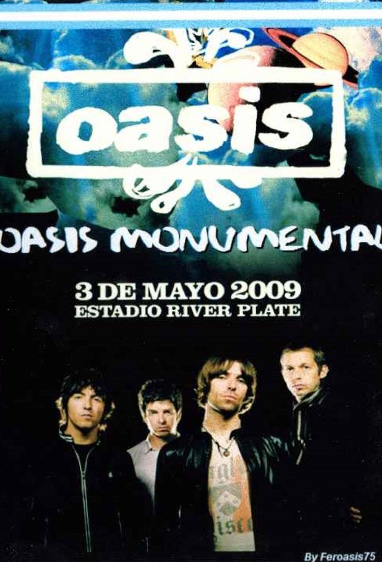 Pôster de Oasis Monumental 2009