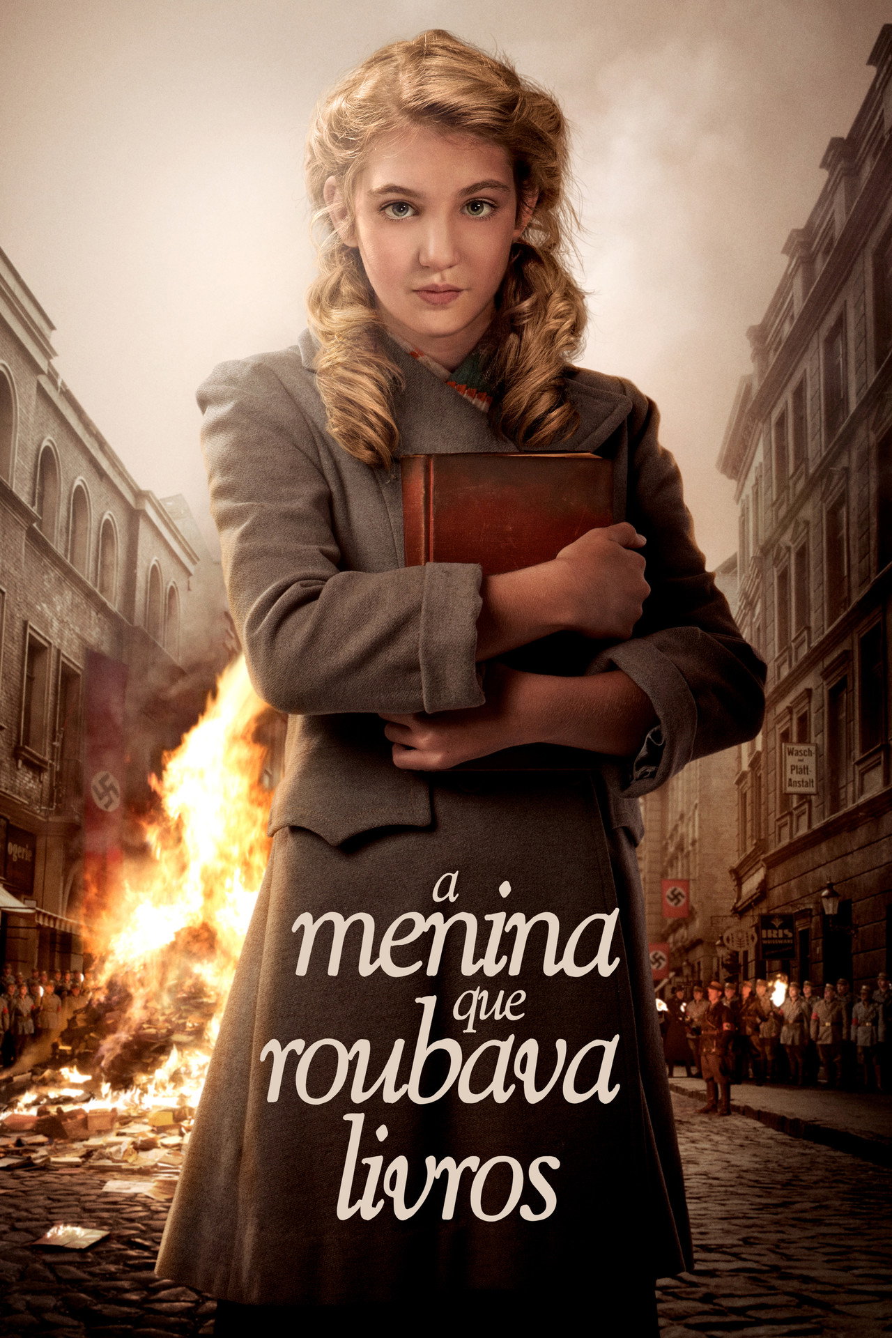 Pôster de A Menina que Roubava Livros