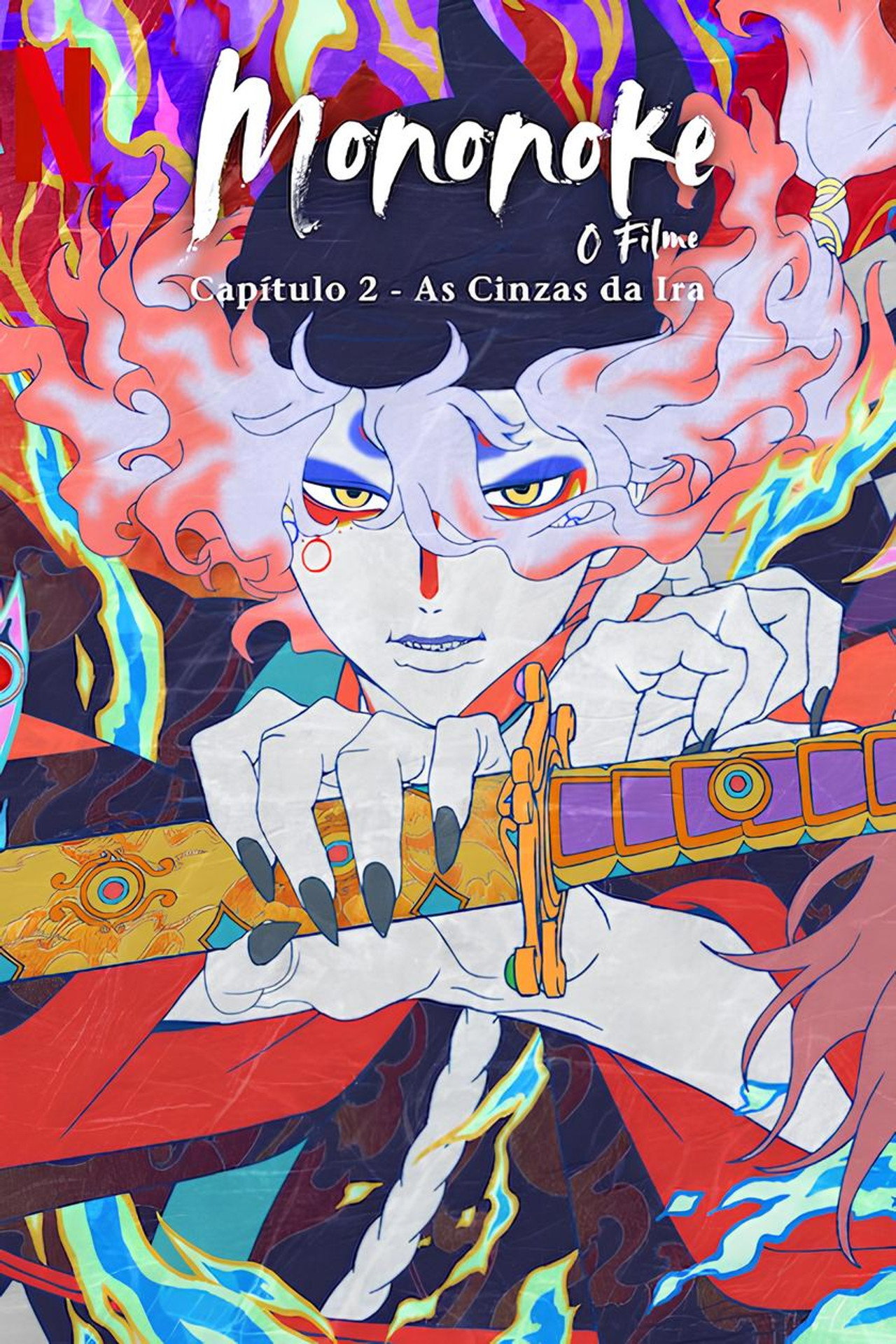 Pôster de Mononoke - O Filme: Capítulo 2 - As Cinzas da Ira