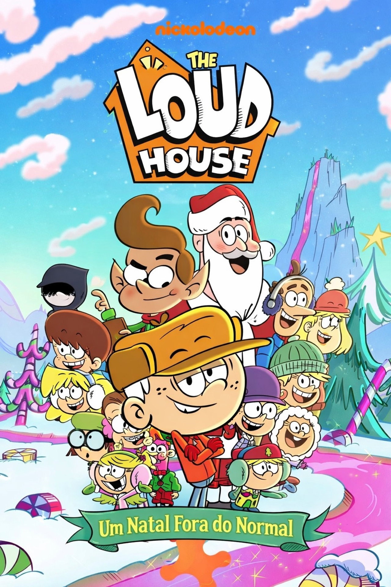 Pôster de The Loud House: Um Natal Fora do Normal
