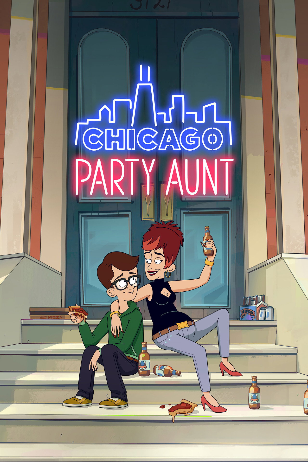 Pôster de Chicago Party Aunt