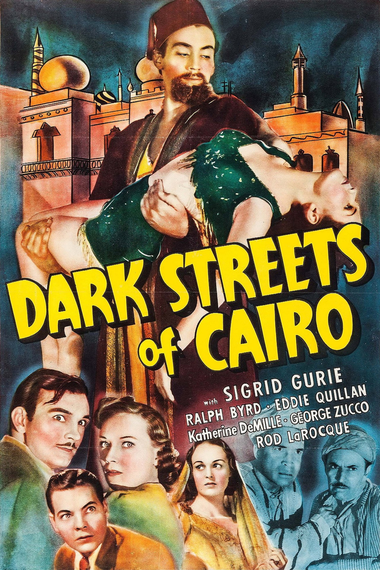 Pôster de Dark Streets of Cairo