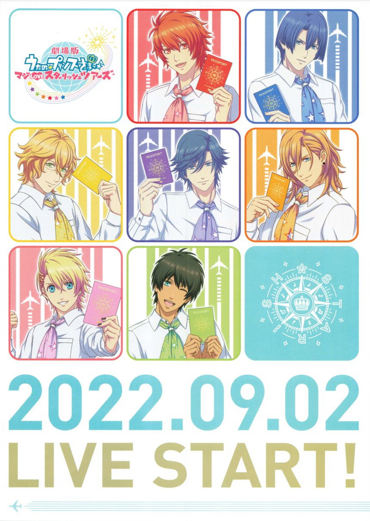 Pôster de Uta no Prince-sama Maji LOVE Starish Tours