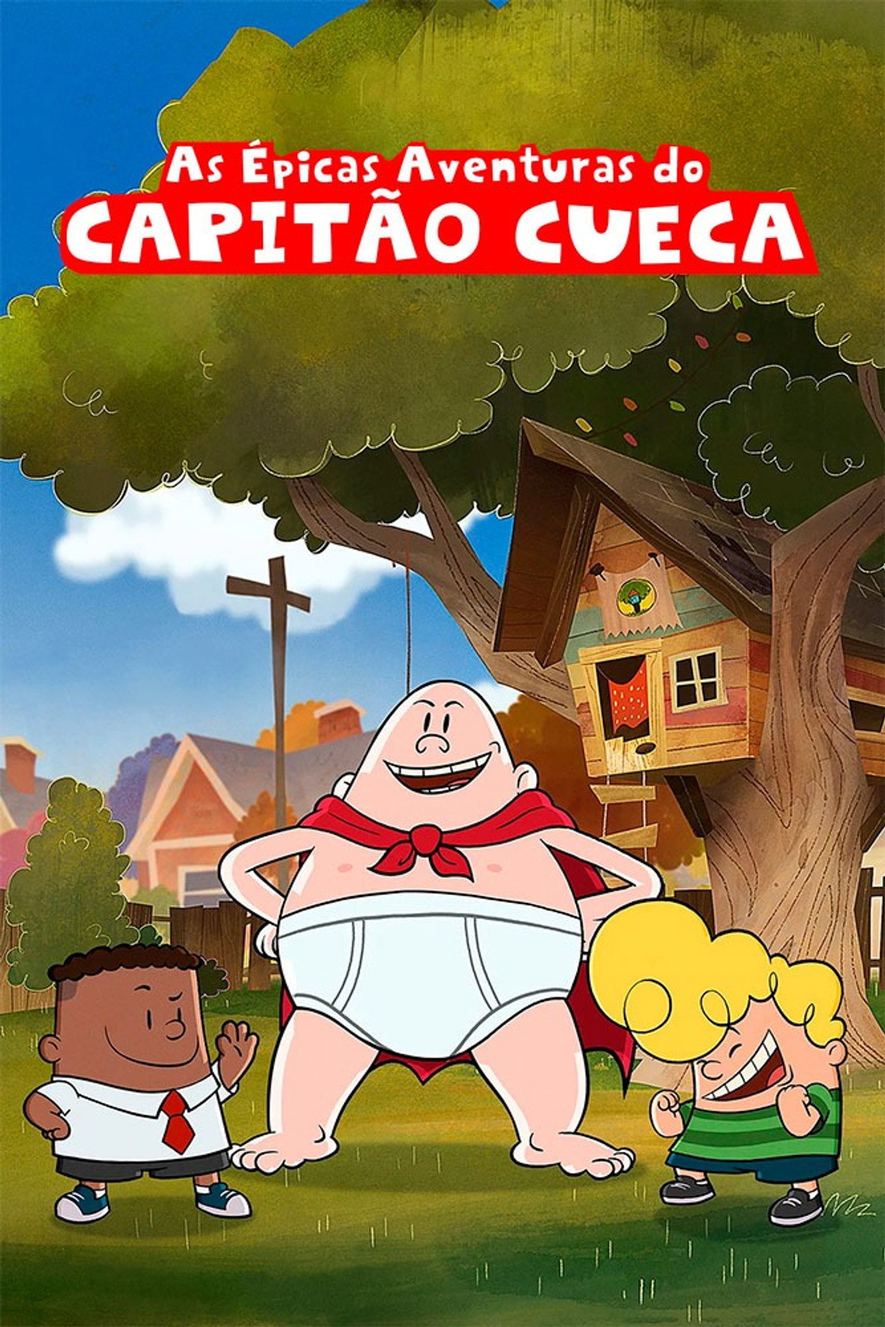 Pôster de As Épicas Aventuras do Capitão Cueca